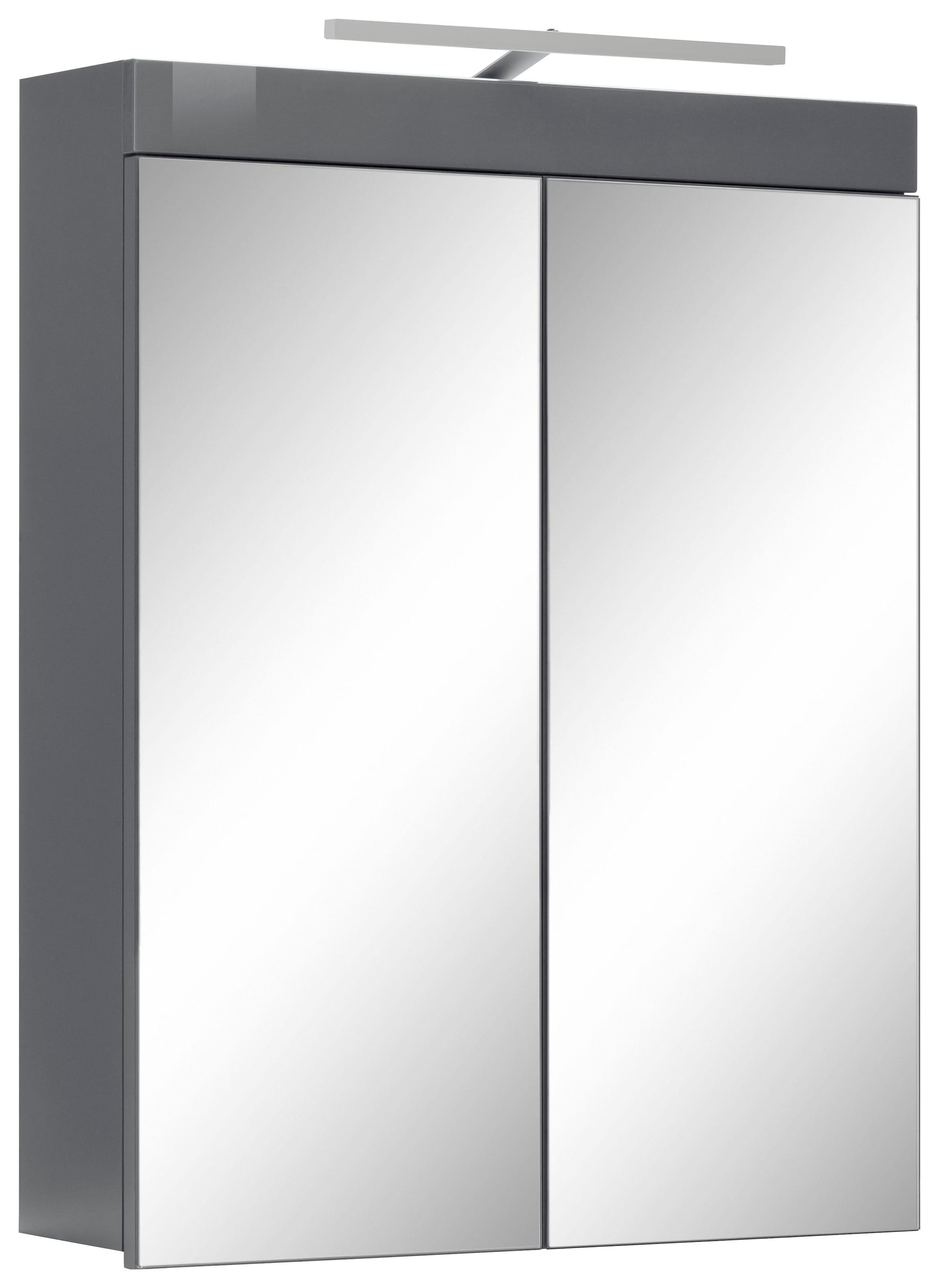 INOSIGN Spiegelschrank »Avena«, Badezimmerschrank wahlweise mit LED-Beleuchtung - (B/T/H) 60/17/77 cm