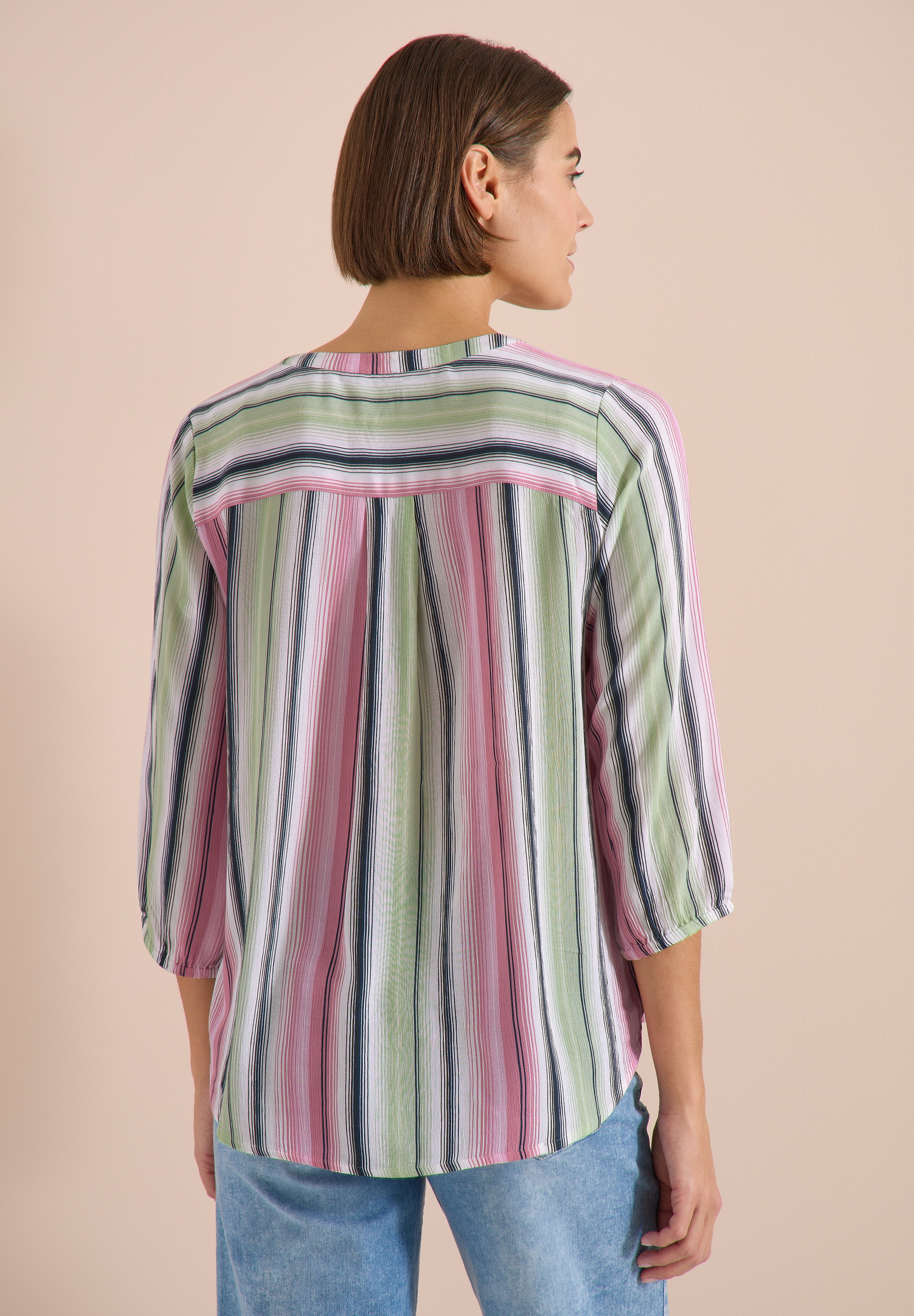 Cecil Klassische Bluse aus softer Viskose