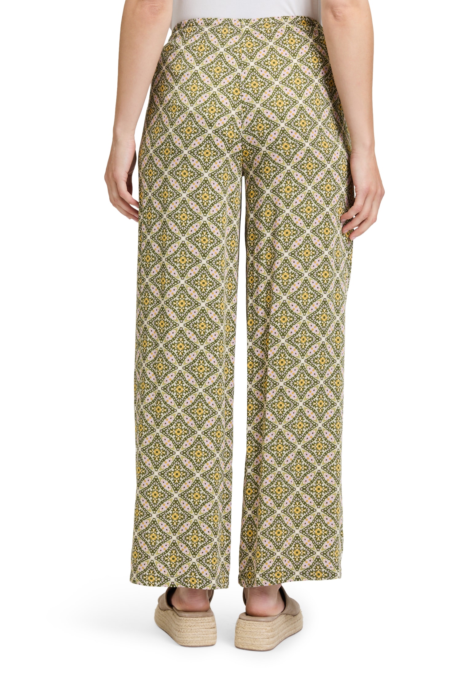 Cartoon Palazzohose »Cartoon Palazzo-Hose mit Gummizug«, Bindeband