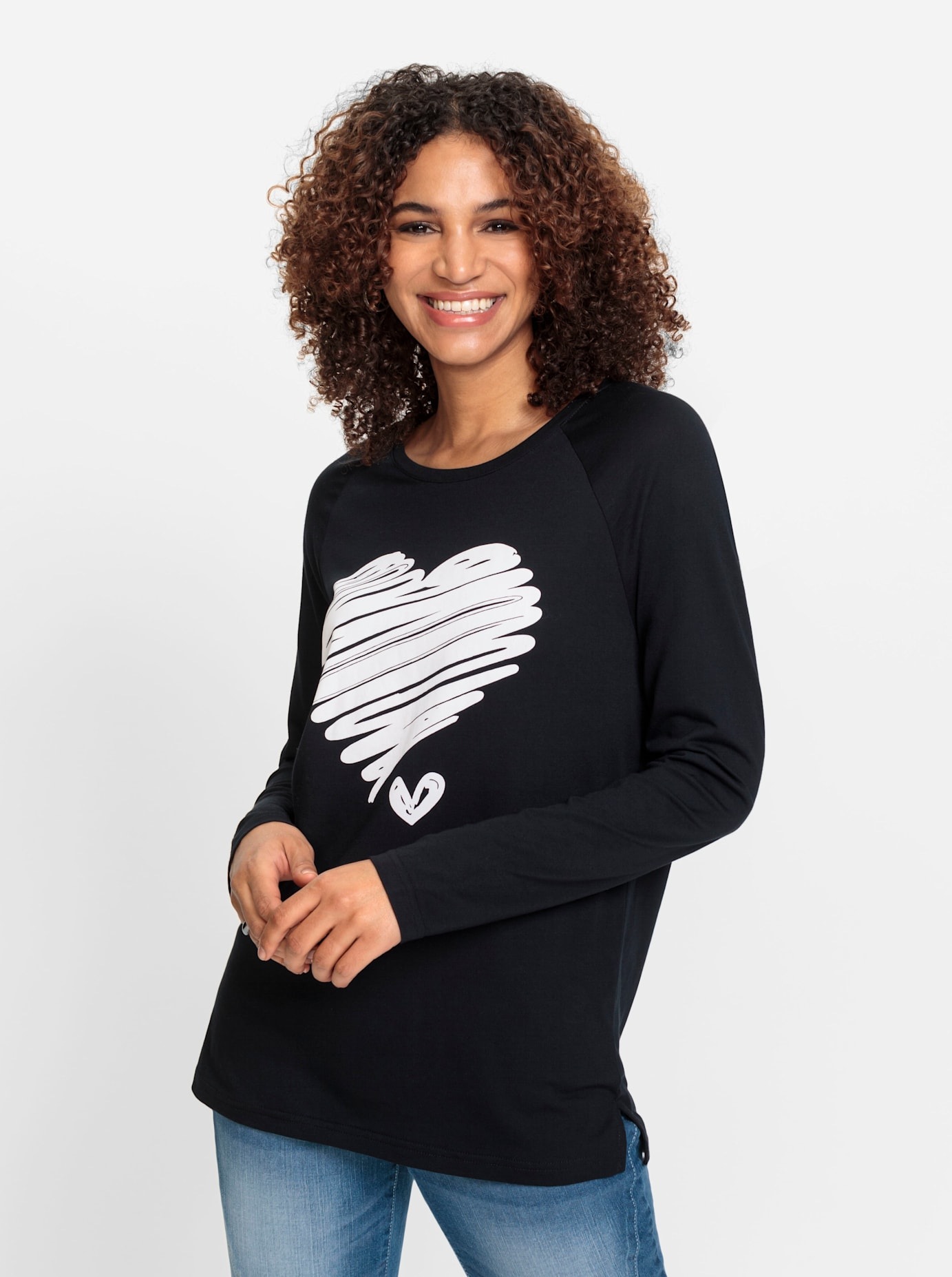 Inspirationen Langarmshirt "Shirt" 1 Stk. tlg. günstig online kaufen