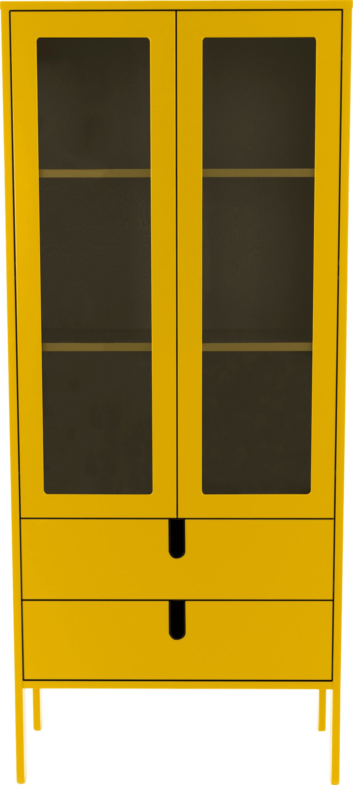 Tenzo Vitrine »UNO«, mit 2 Glastüren und 2 Schubladen, Design von Olivier  Toulouse By Tenzo bestellen | BAUR | Vitrinenschränke