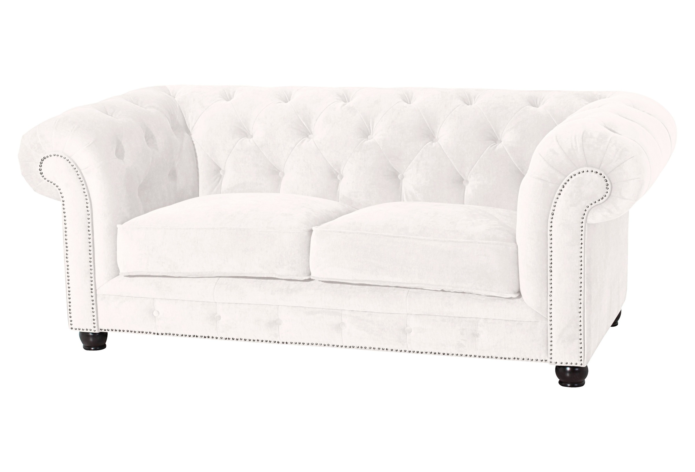 Max Winzer Chesterfield-Sofa "Old England modern, edel, Retro, hochwertig verarbeitet und bequem", mit aufwendiger Knopf