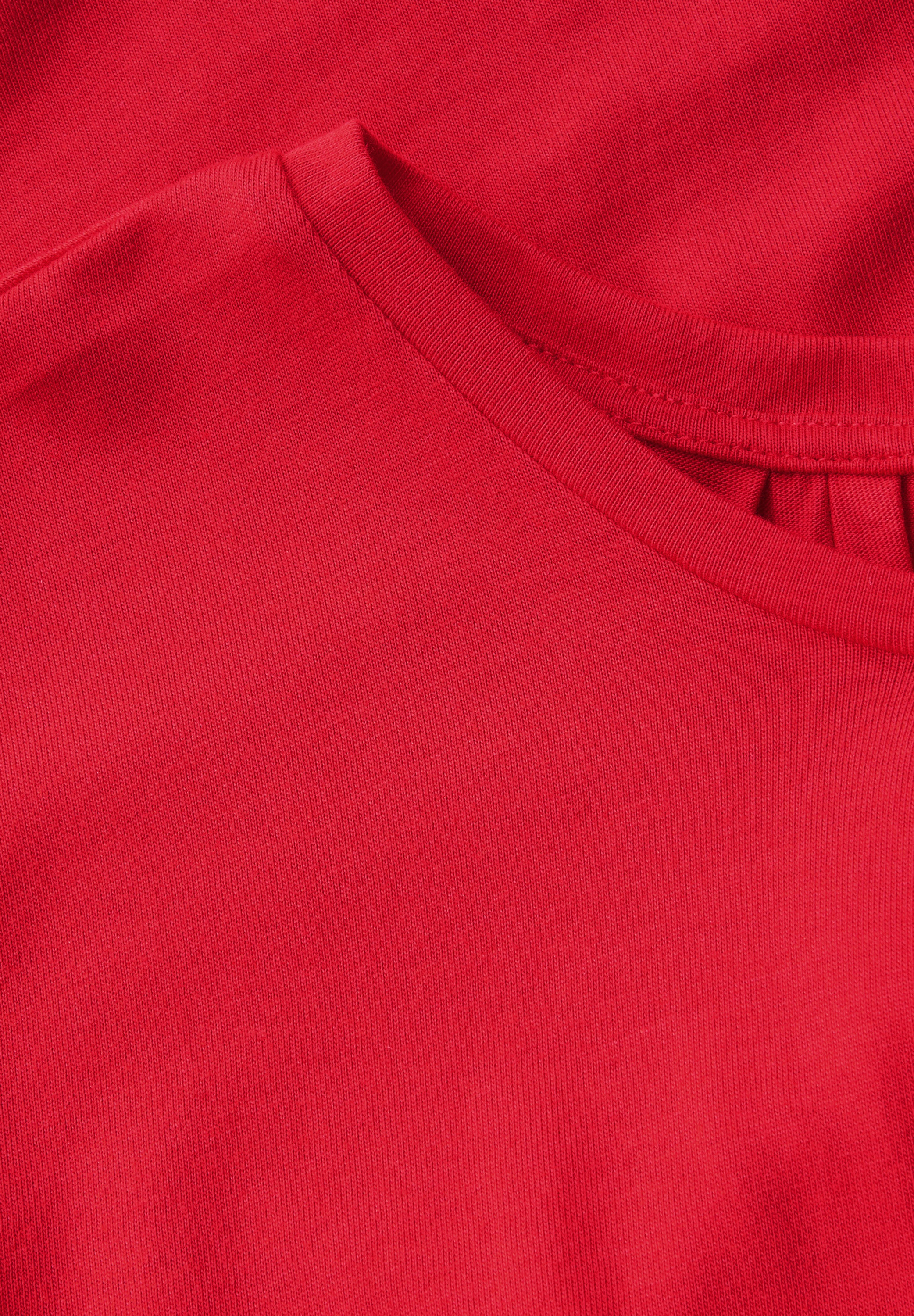 STREET ONE T-Shirt, aus elastischem Materialmix