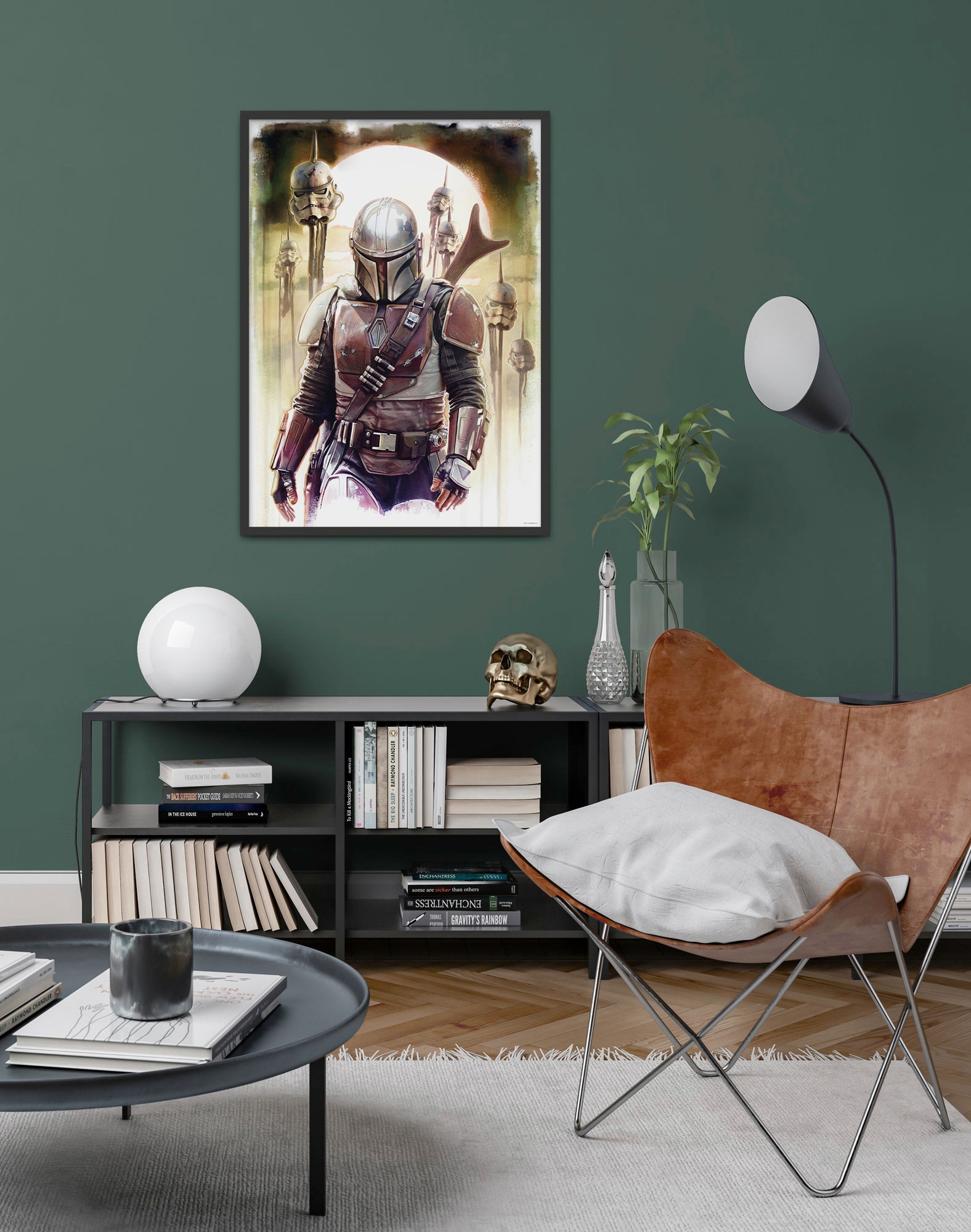 Komar Bild "Mandalorian Impaler", Disney-Star Wars, (1 St.), Wandbild zur D günstig online kaufen