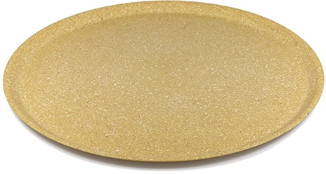 KOZIOL Speiseteller "CONNECT PLATE Ø 25,5 cm, aus biozirkulärem Material" Teller Set, Spülmaschinengeeignet und melaminfrei, Made in Germany