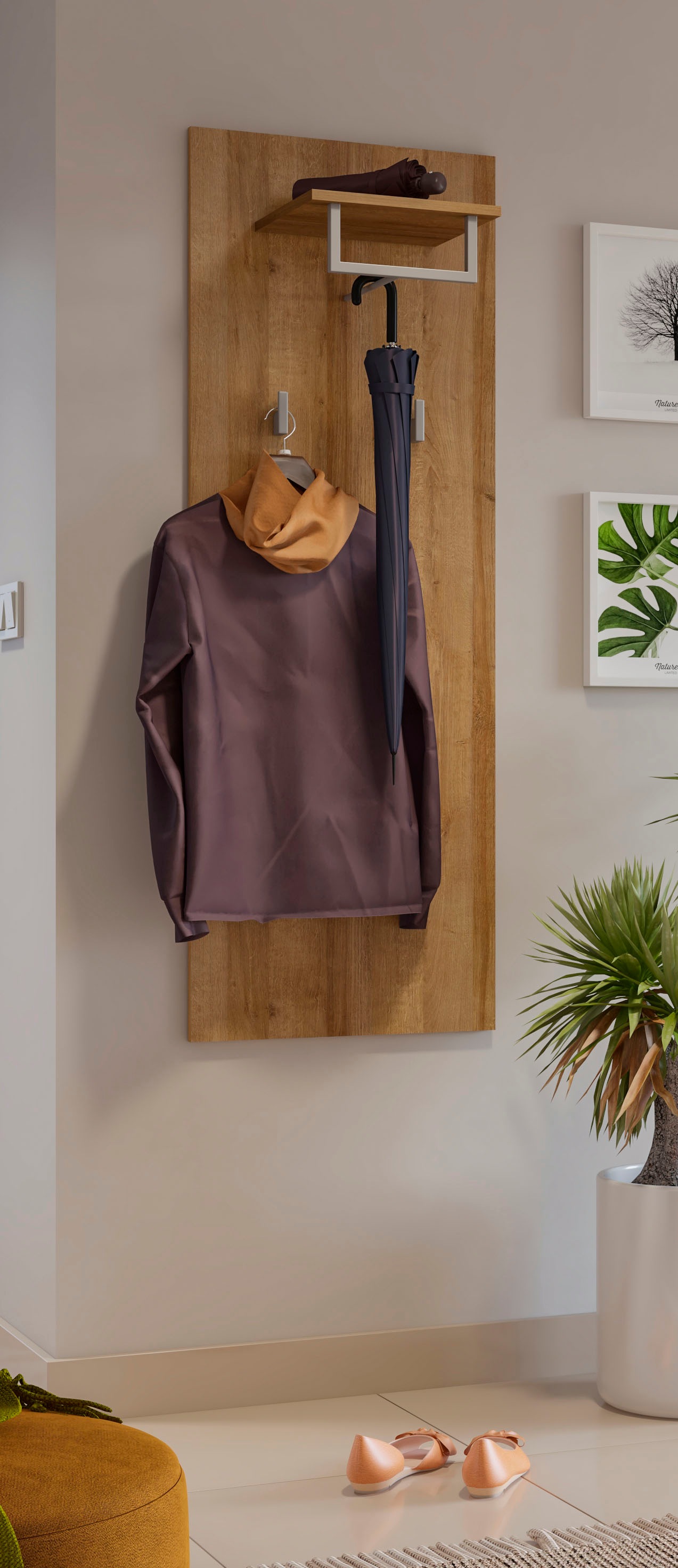 Home affaire Garderobenpaneel »Larona«, Höhe 140 cm