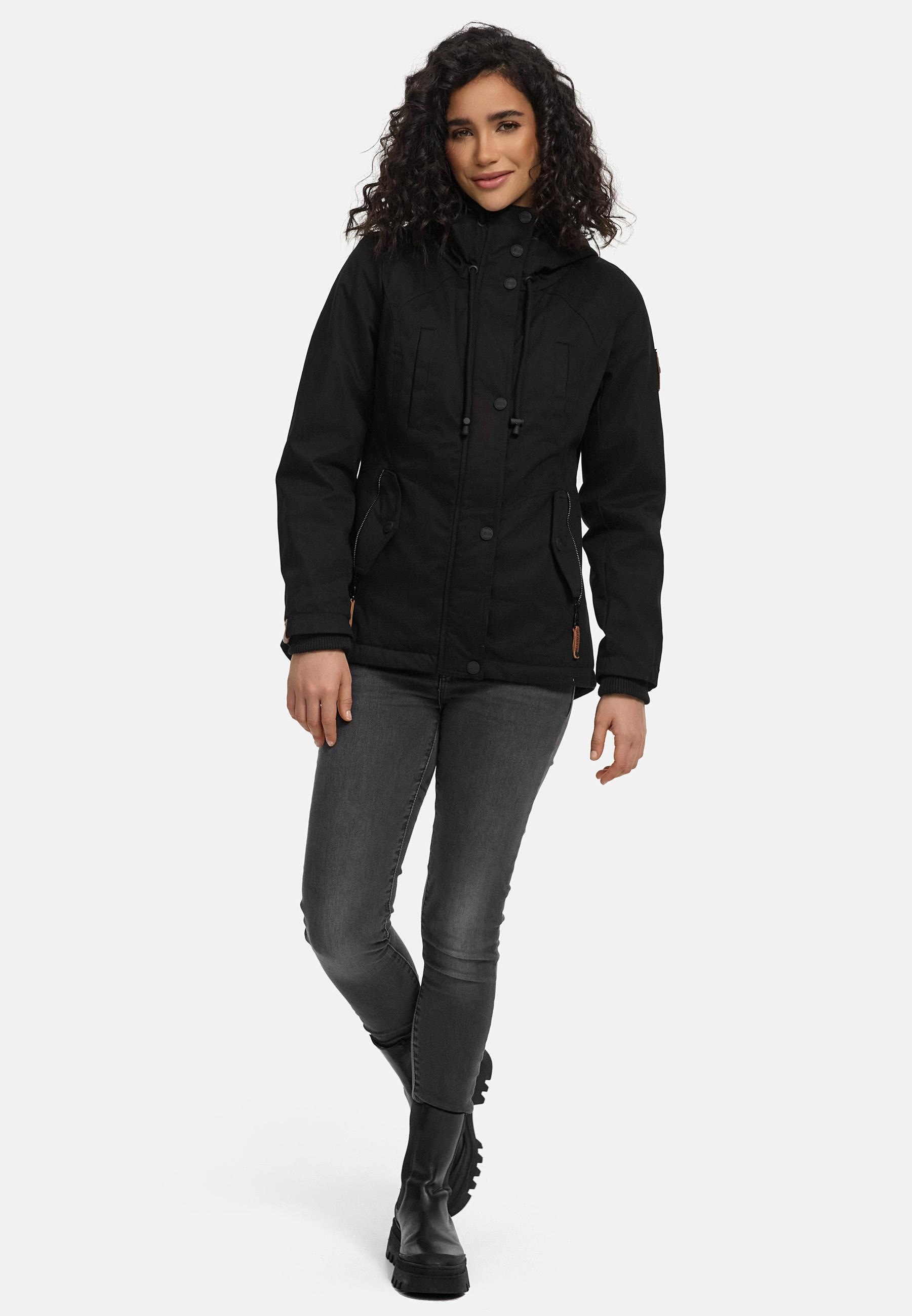 Marikoo Winterjacke »Bikoo«, mit Kapuze, sportliche Damen Outdoor Baumwolljacke mit Kapuze