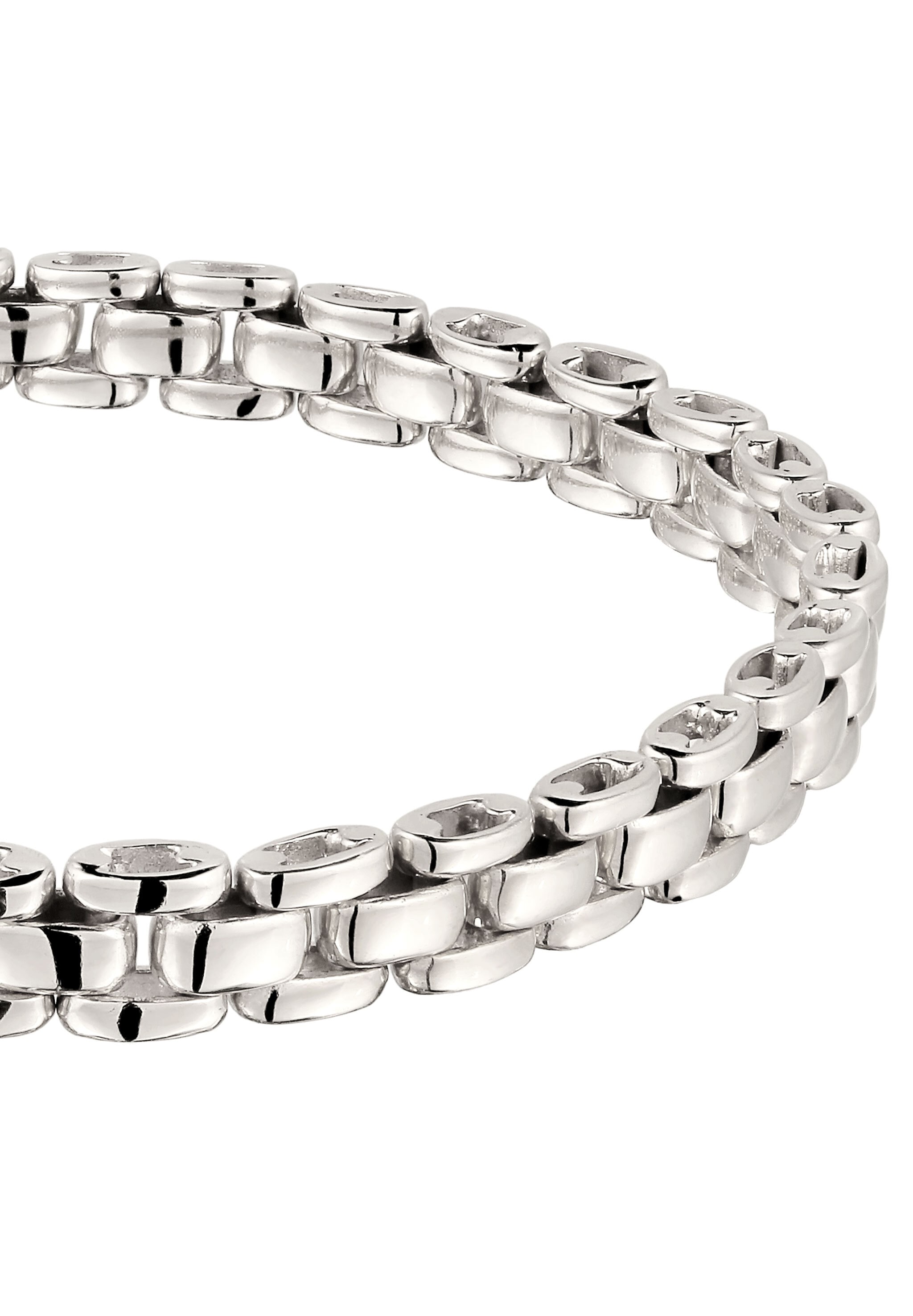 Kuzzoi Armkette »Armband Box Chain 925 Sterling Silber«