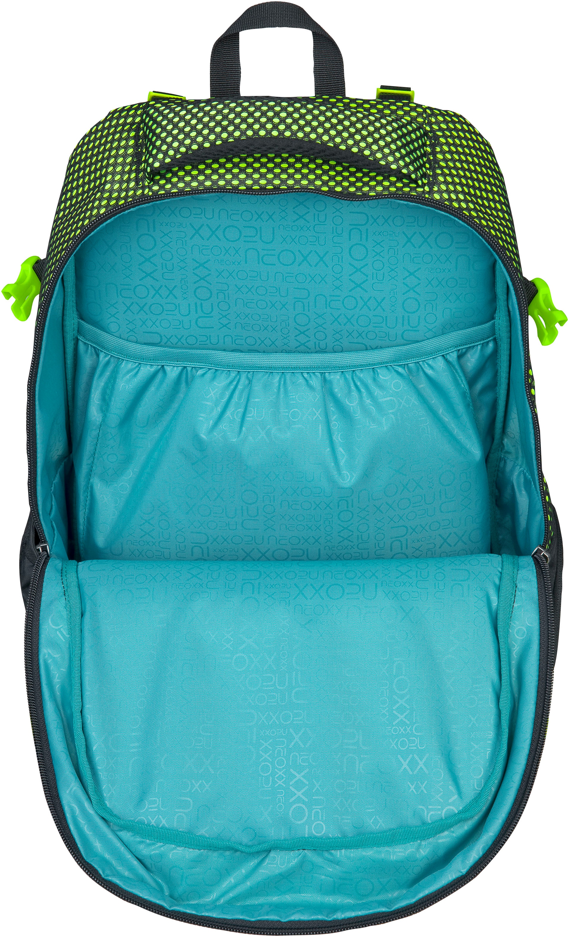 neoxx Schulrucksack »Active Pro, All about Neon«