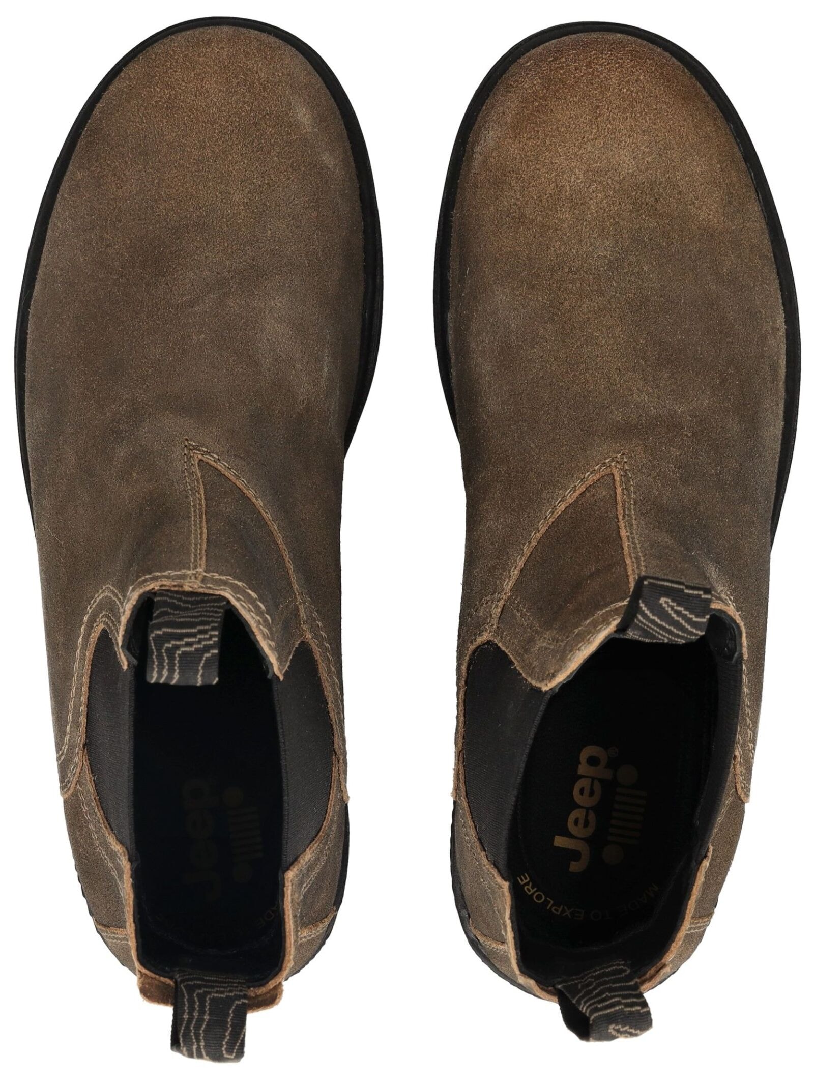 Jeep Stiefelette »Jeep Stiefelette Veloursleder«