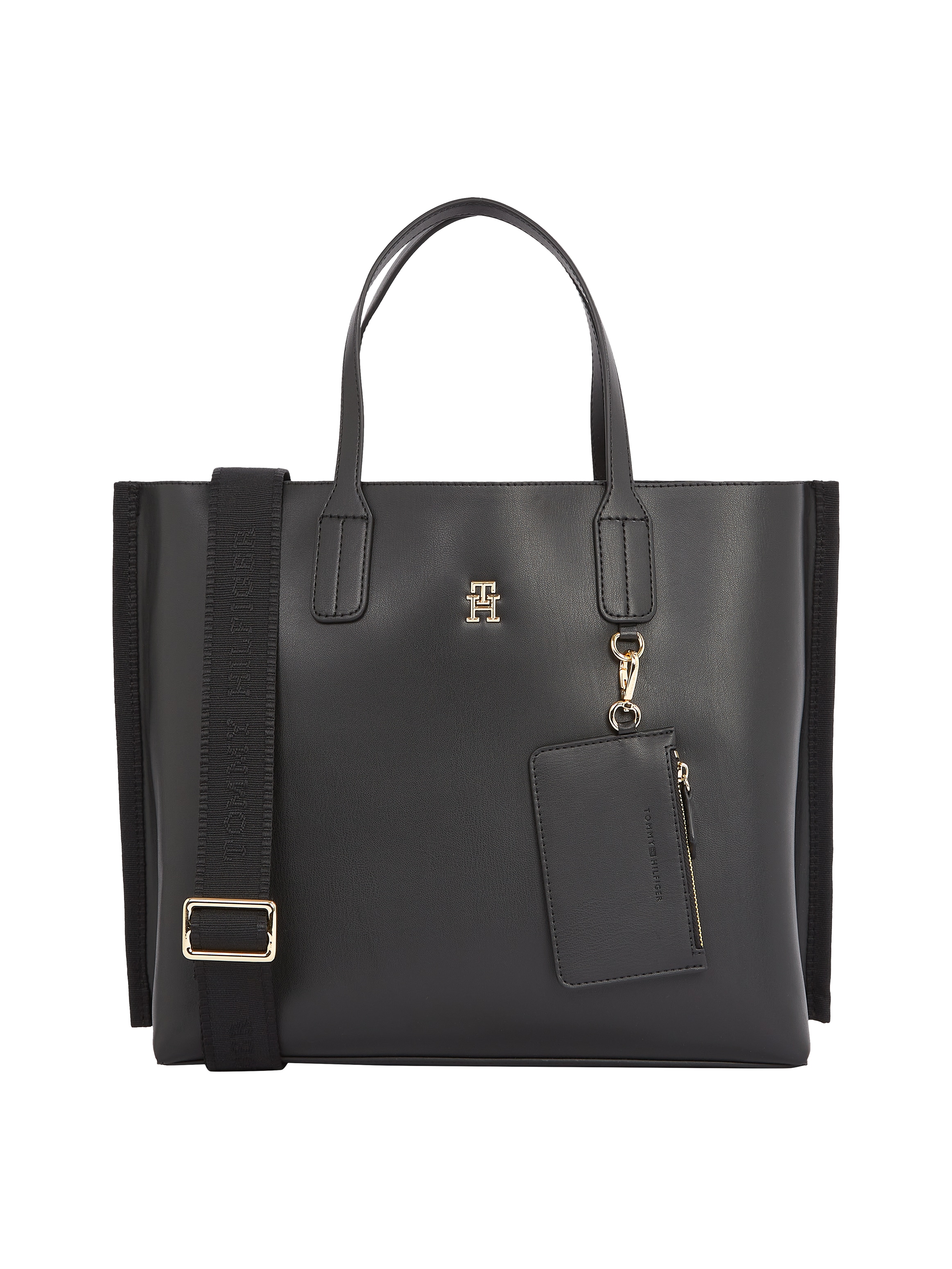 Tommy Hilfiger Schultertasche "TH DISTINCT SATCHEL", Damen Henkeltasche, Sc günstig online kaufen