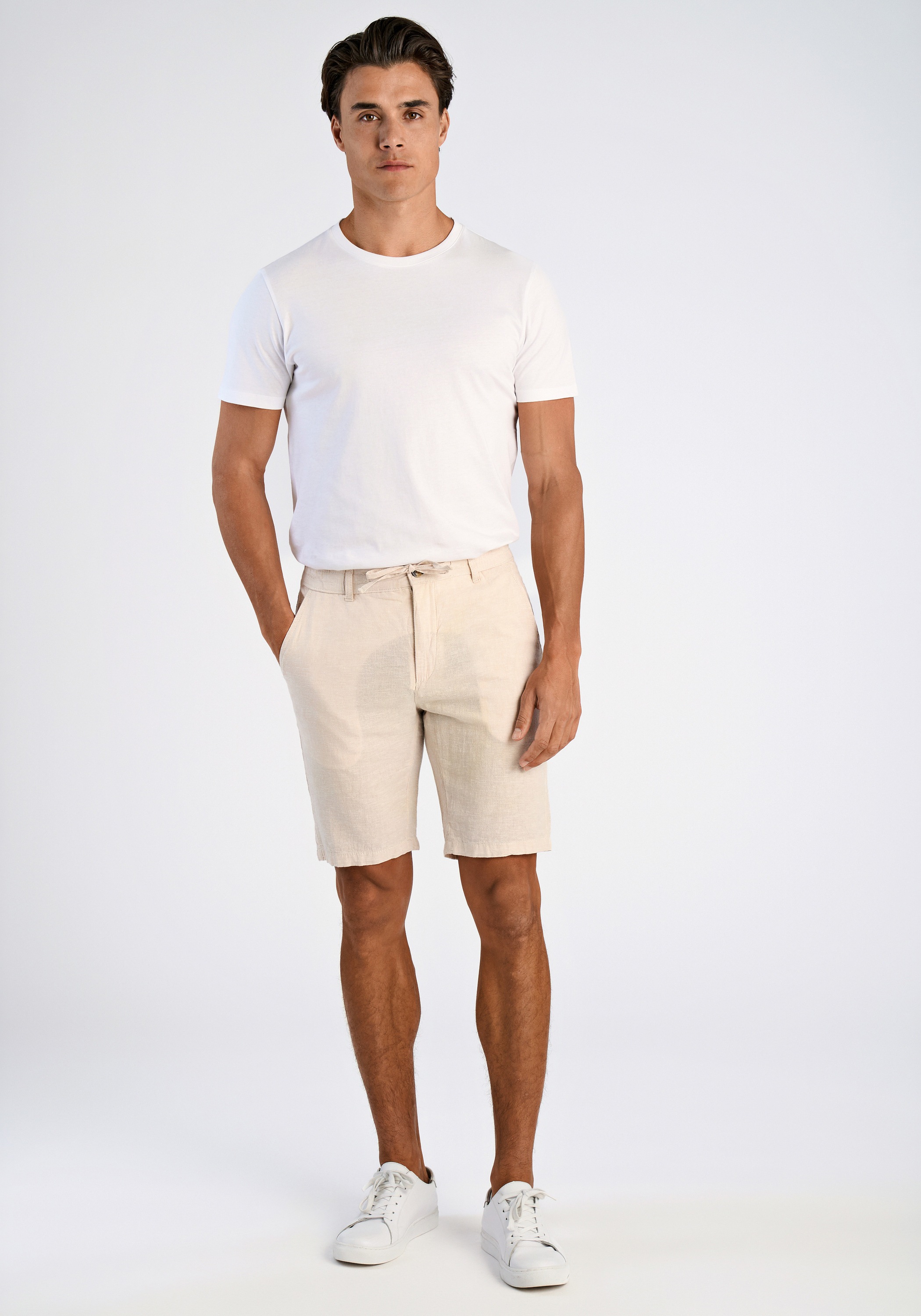 LINDBERGH Shorts »Lindbergh Leinenshorts«