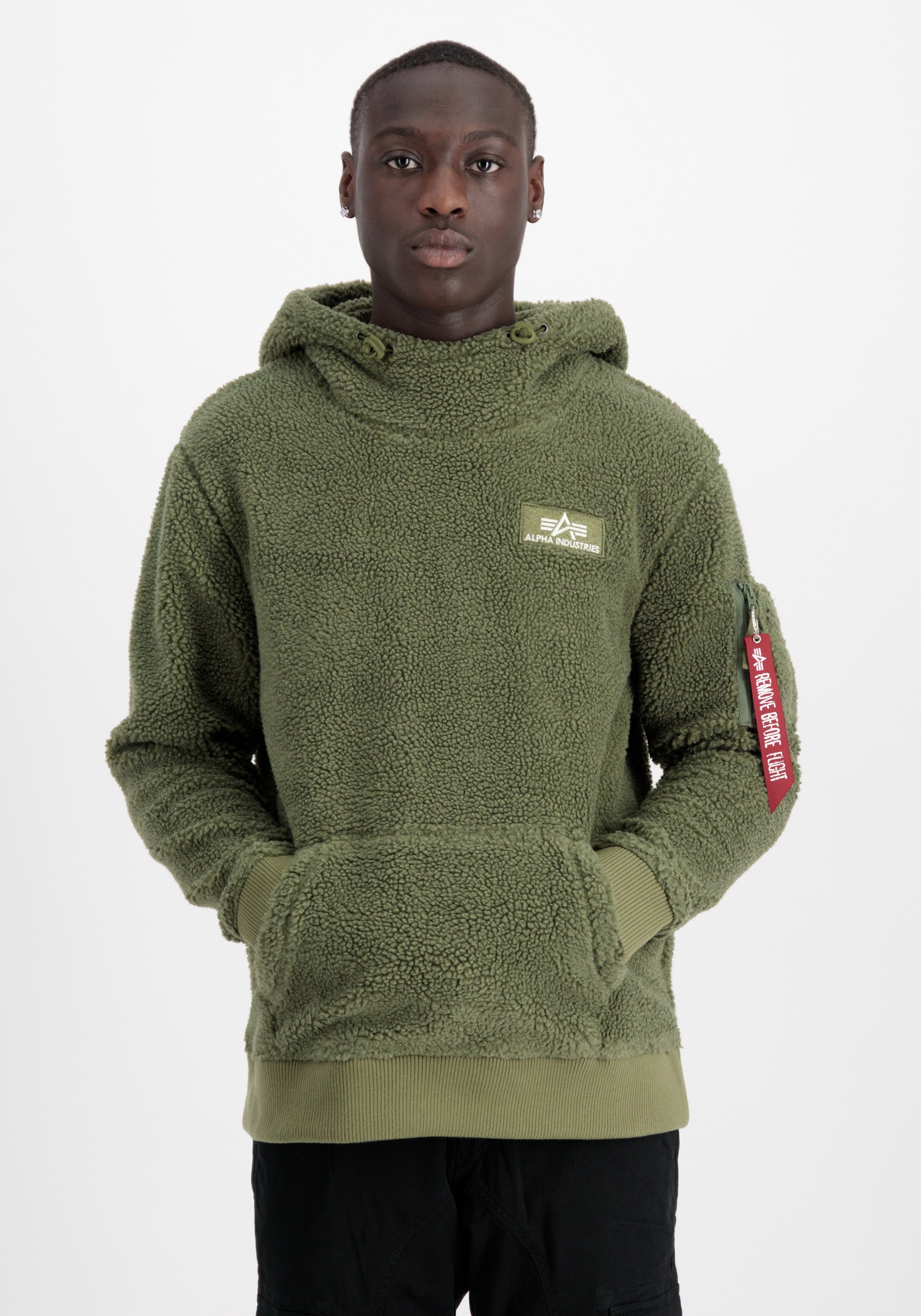 Alpha Industries Hoodie "Alpha Industries Men - Hoodies Teddy Hoodie"