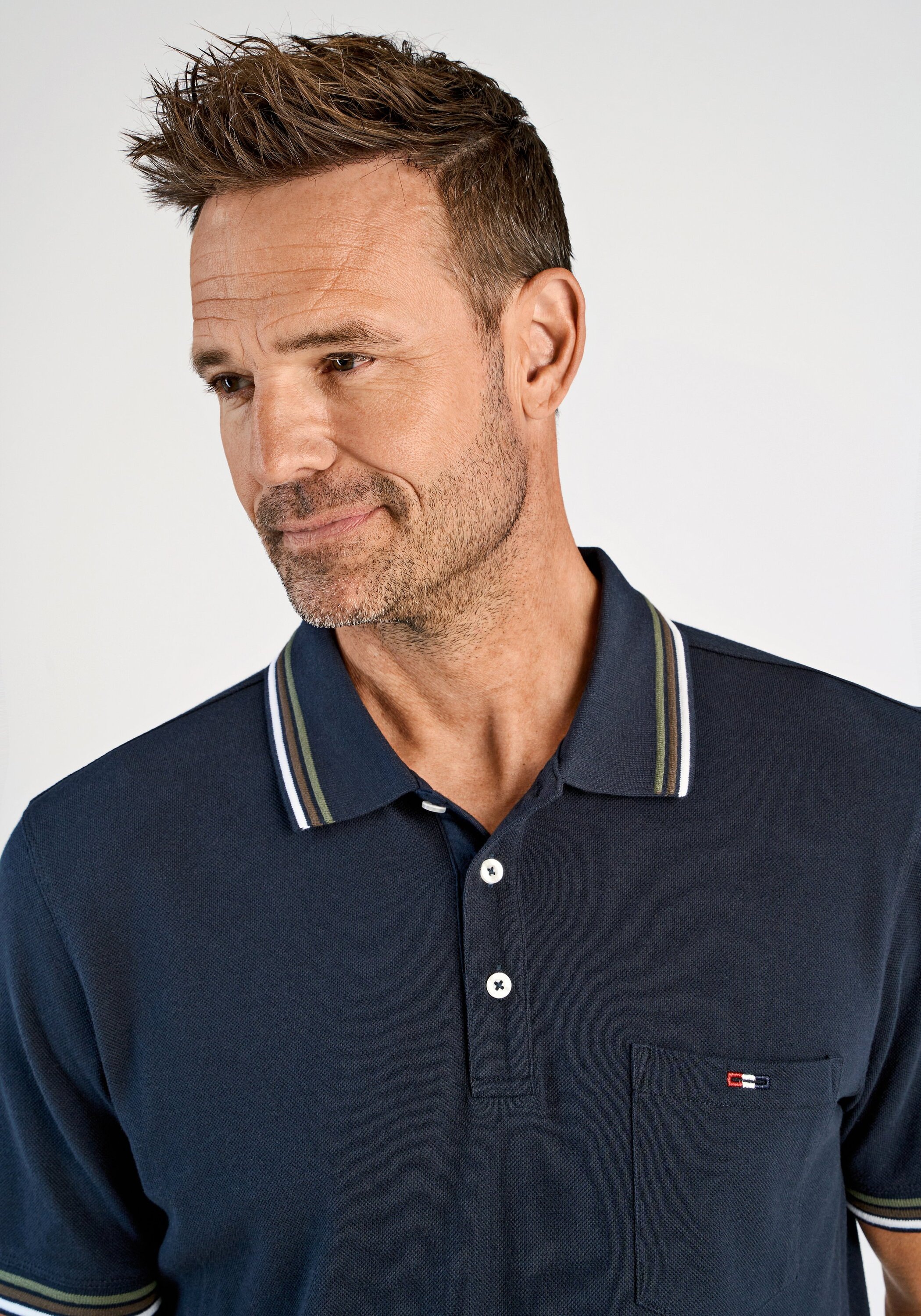 BISON Poloshirt »Poloshirt Comfort Fit«