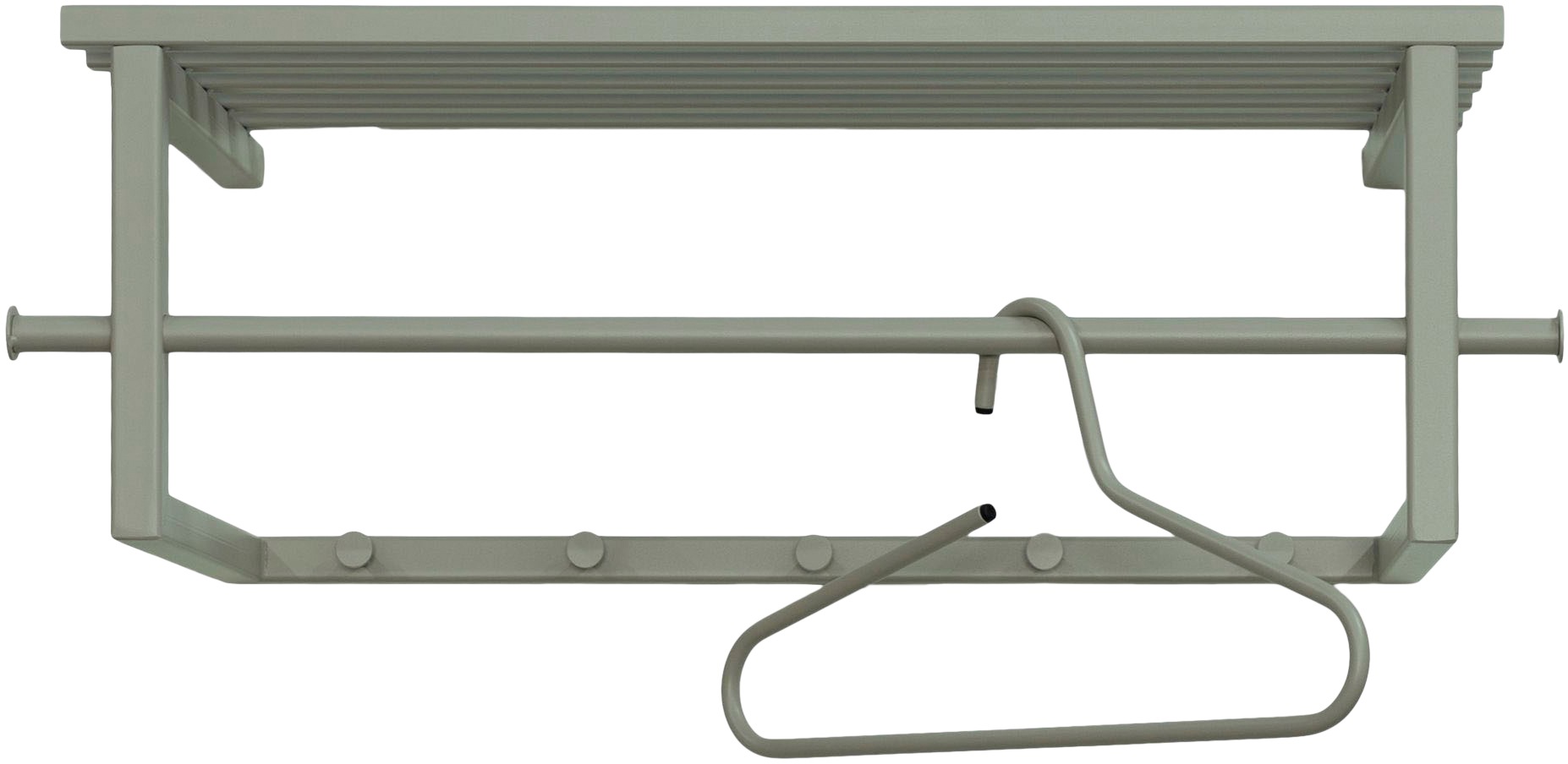 Spinder Design Garderobenleiste, Metall, Trendfarbe, Breite 76 cm