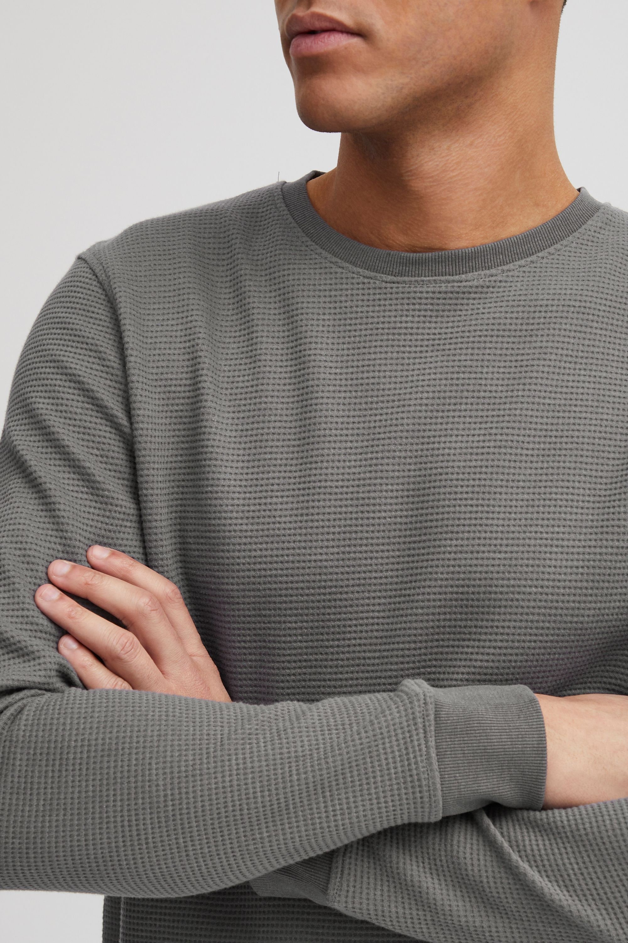 Blend Longpullover »BHChristo« Klassisches Sweatshirt mit Rundhalsausschnitt