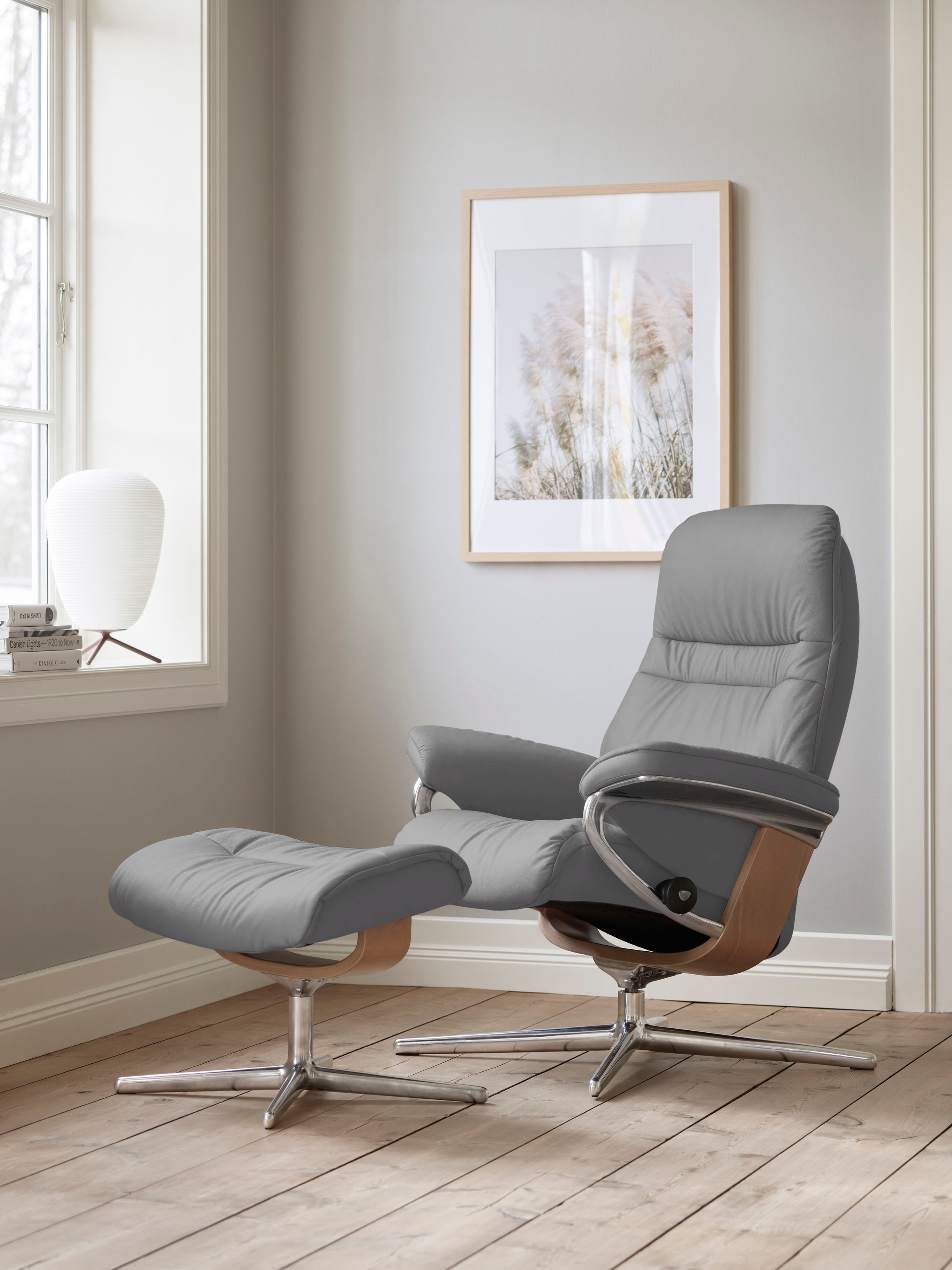 Stressless Relaxsessel "Sunrise", (Set, Relaxsessel mit Hocker), mit Hocker günstig online kaufen