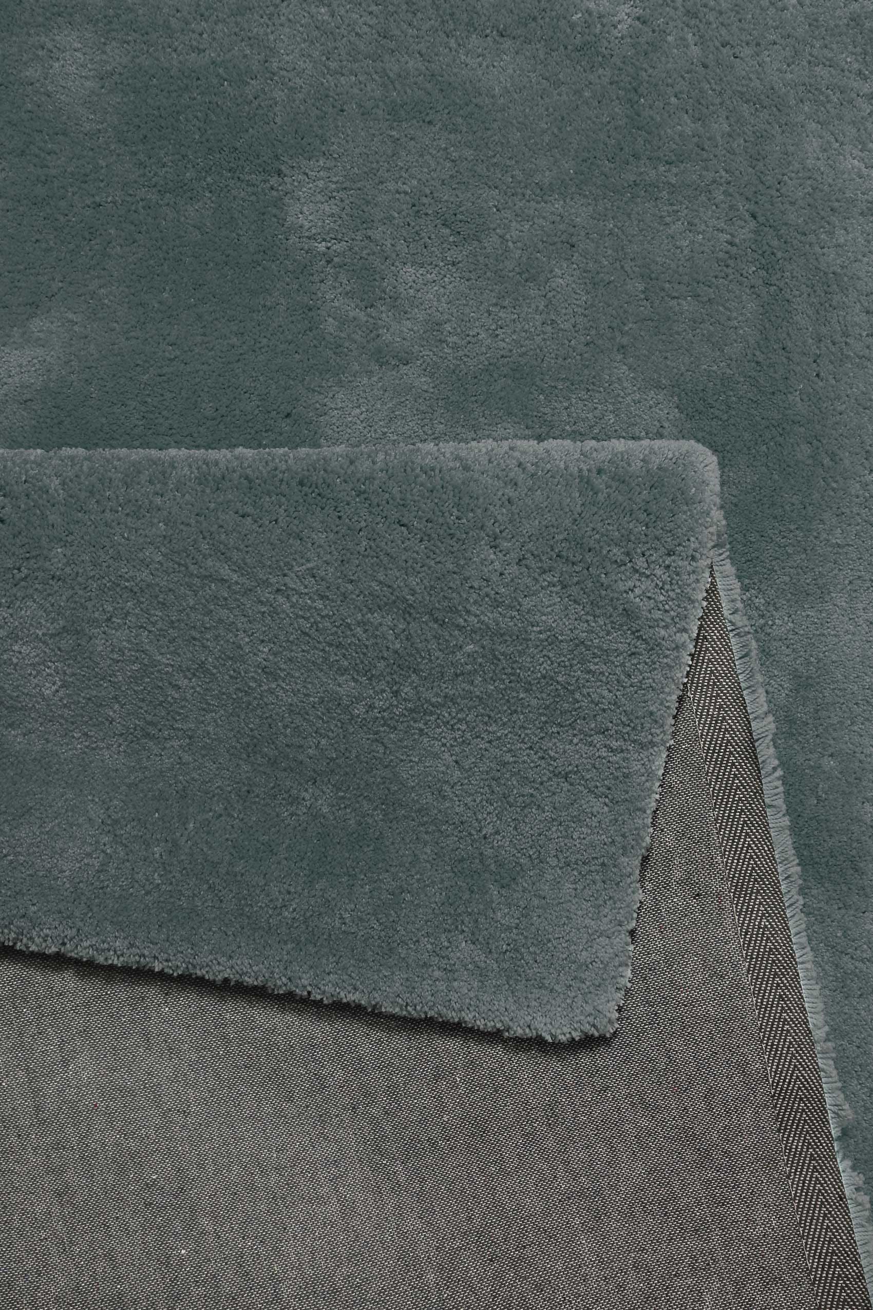 Hochflor-Teppich ESPRIT "Relaxx ESP-4150" Gr. 31, grün (grün, grau), B:130cm H:25mm L:190cm, Kunstfaser, Teppiche, Wohnzimmer, sehr große Farbauswahl, weicher dichter Hochflor 3
