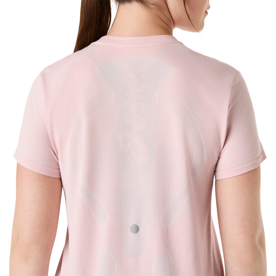 Asics Laufshirt »ROAD SEAMLESS SS TOP« nahtlose Strickkonstruktion, mit kurzen Ärmeln, mit Daumenlöchern