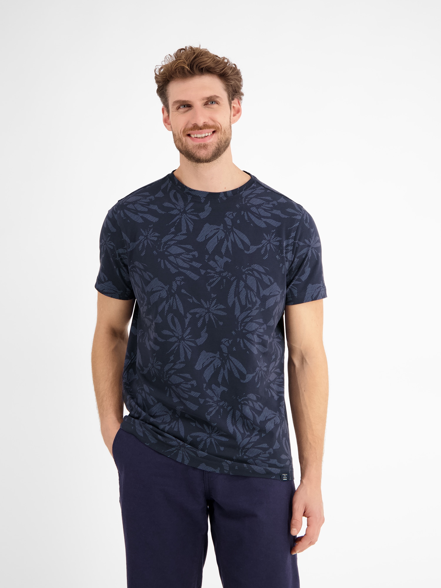 LERROS T-Shirt "T-Shirt mit Stretchanteil"