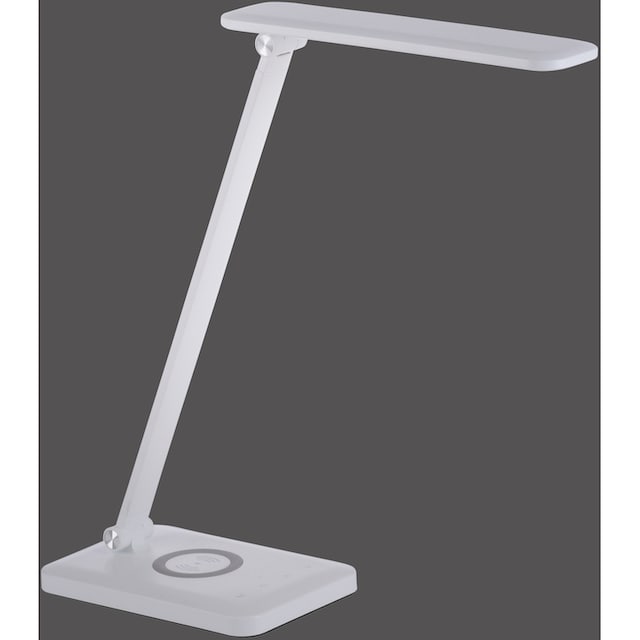 JUST LIGHT LED Tischleuchte »FLORENTINA«, 1 flammig-flammig, Touchdimmer,  CCT, Ladefunktion für Handy über USB oder per Induktion | BAUR