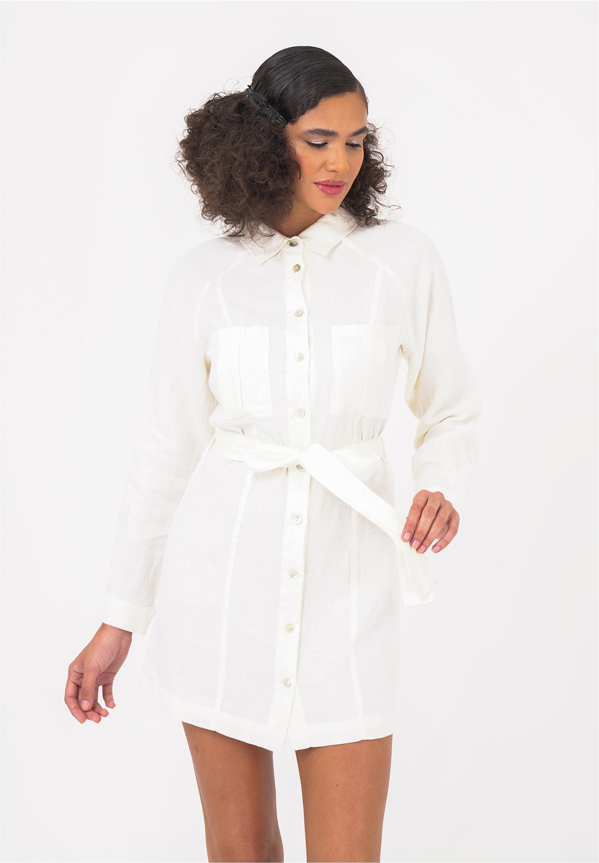 freshlions Jerseykleid "Belinda" 1 tlg. mit praktischem Bindeband günstig online kaufen