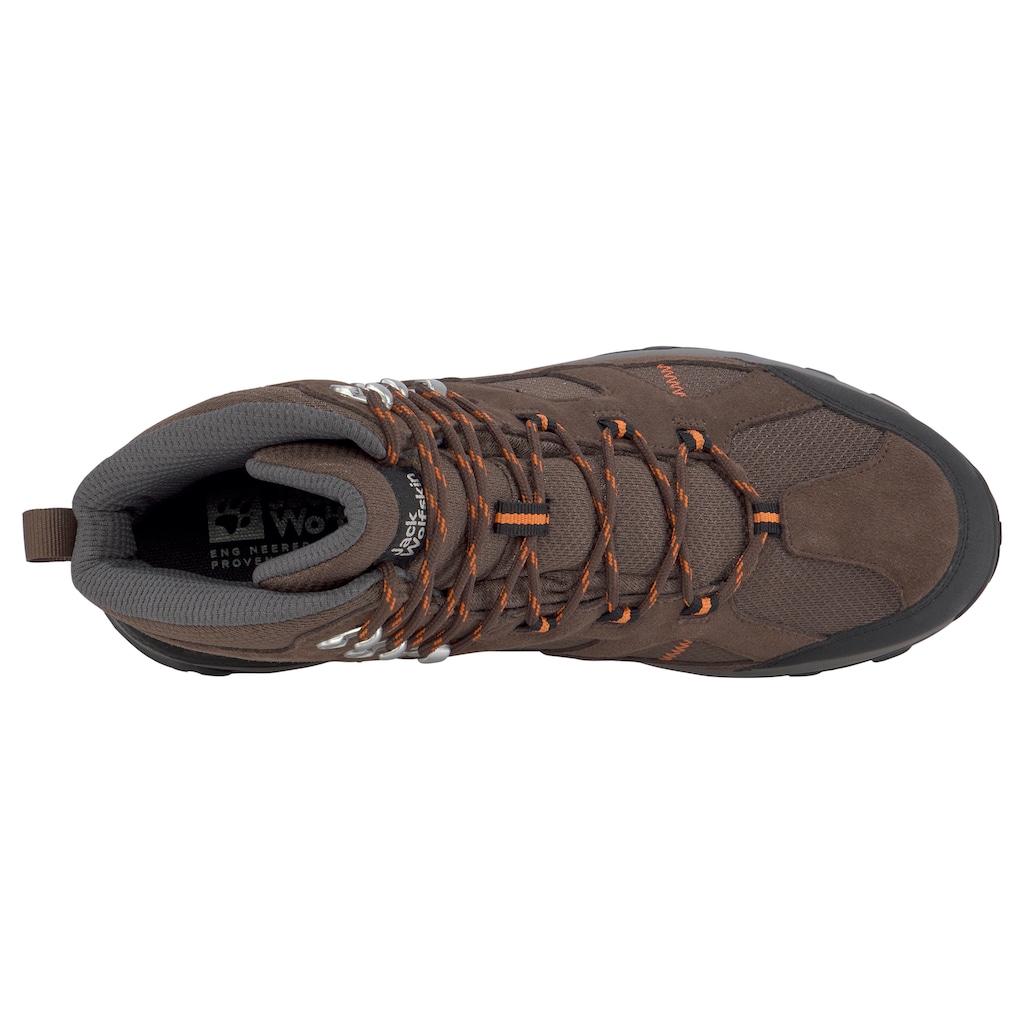 Jack Wolfskin Wanderschuh »TRAIL HIKER TEXAPORE MID M«, wasserdicht