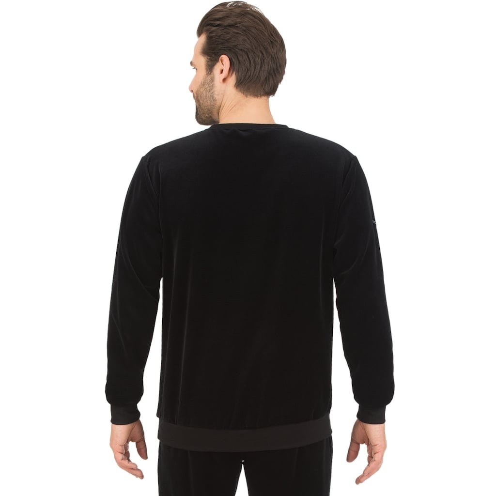 Trigema Sweatshirt »TRIGEMA Nicki-Shirt«