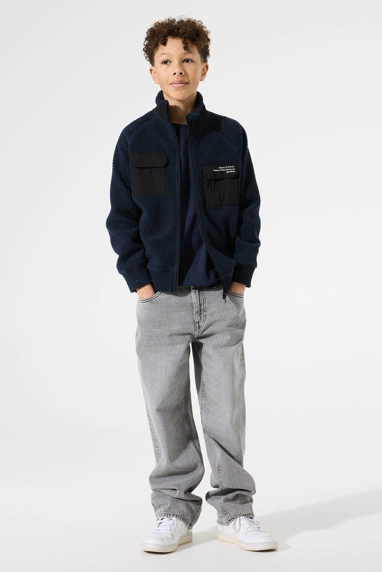 Thumbnail - Garcia Sweatjacke mit Struktur for BOYS