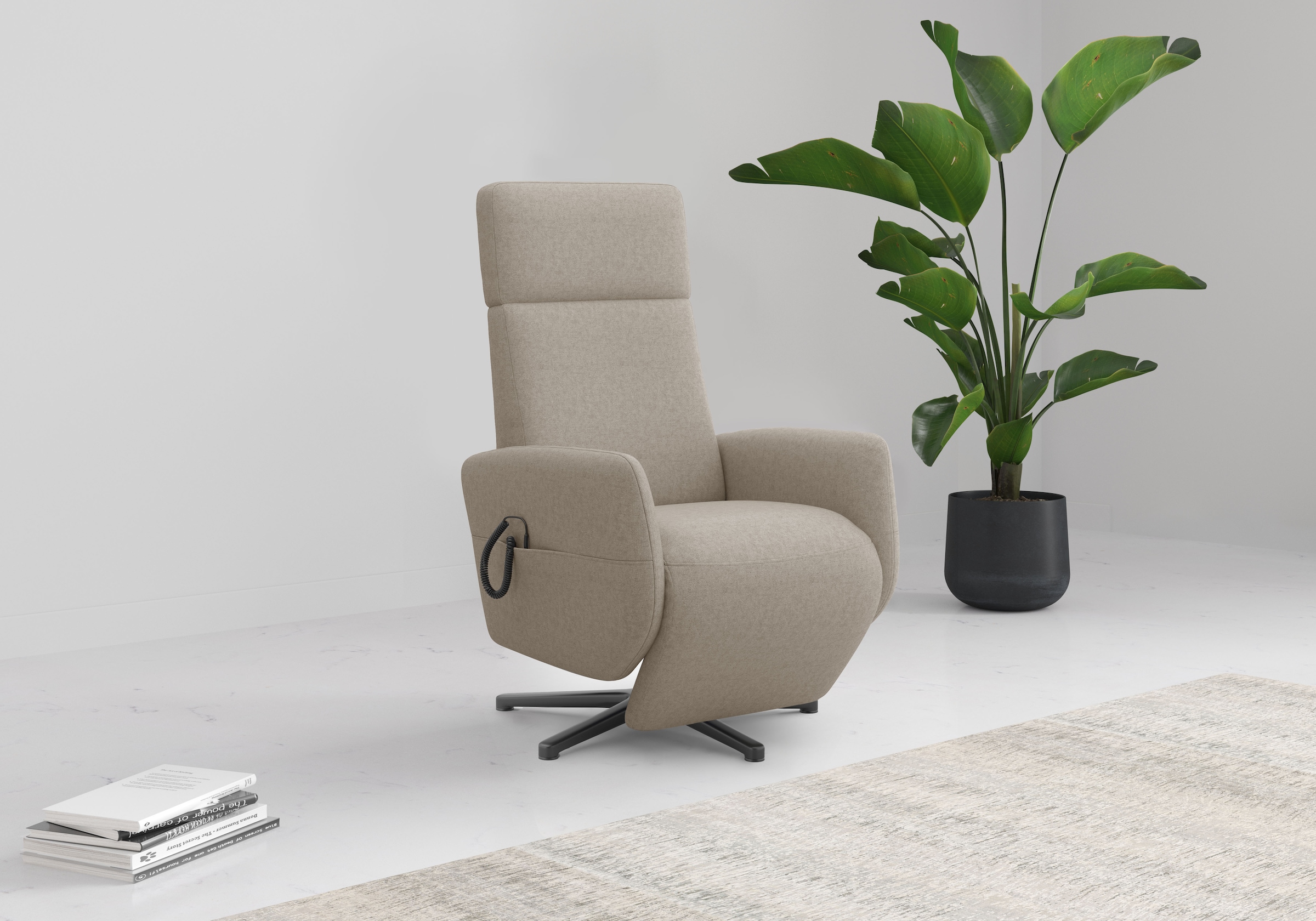 Home affaire TV-Sessel "Rochelle", (1 St.), TV-Sessel mit Drehfunktion 360 günstig online kaufen