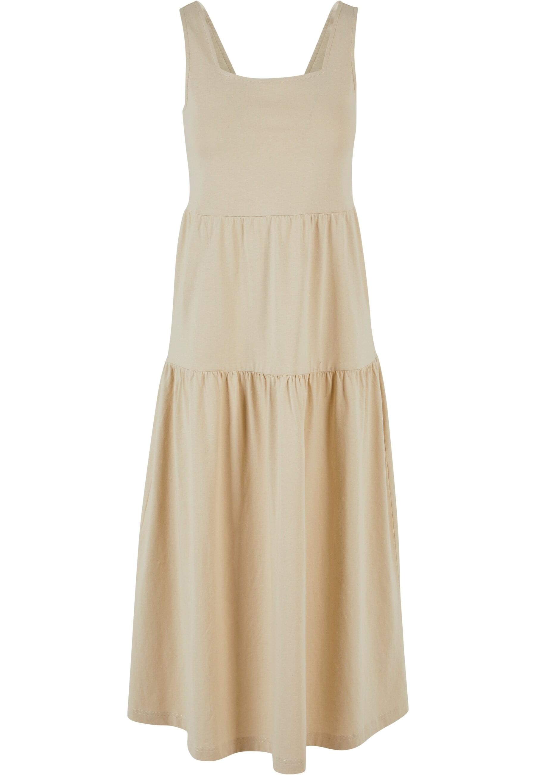 URBAN CLASSICS Shirtkleid »Urban Classics Damen Ladies 7/8 Length Valance Summer Dress«, (1 tlg.)
