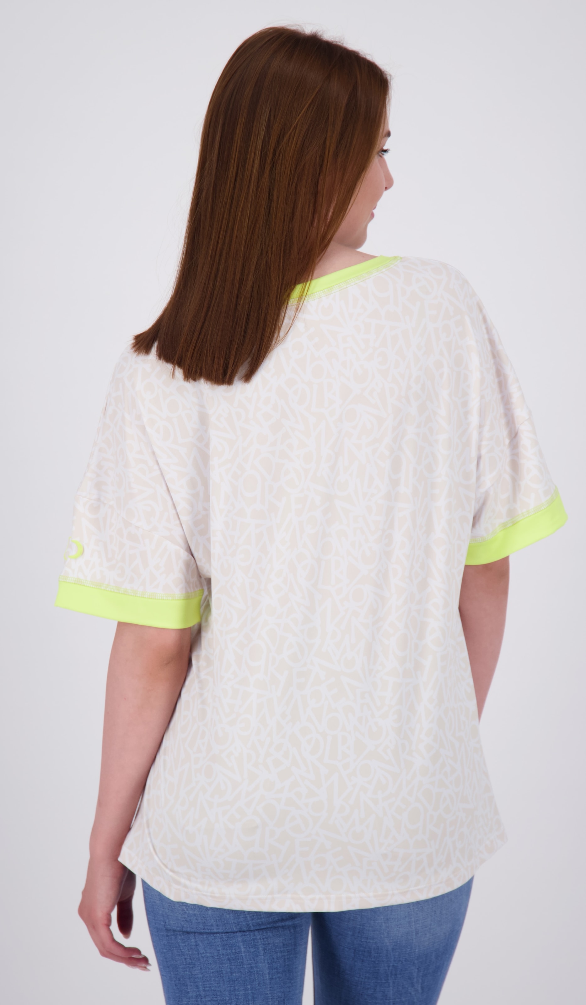 LPO Funktionsshirt »LINA WOMEN«, hinten länger geschnitten
