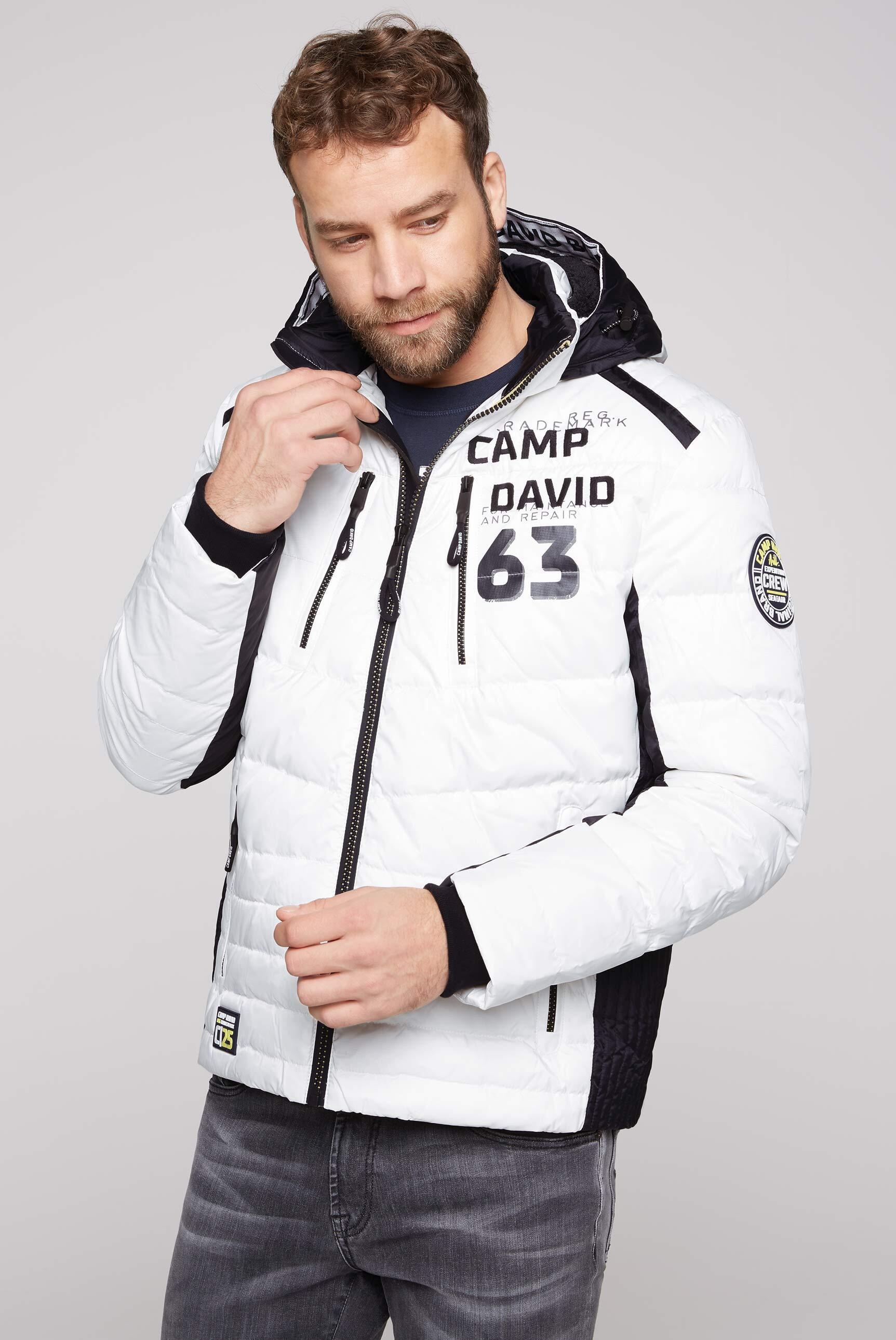 CAMP DAVID Winterjacke su Kapuze su abtrennbarer ...