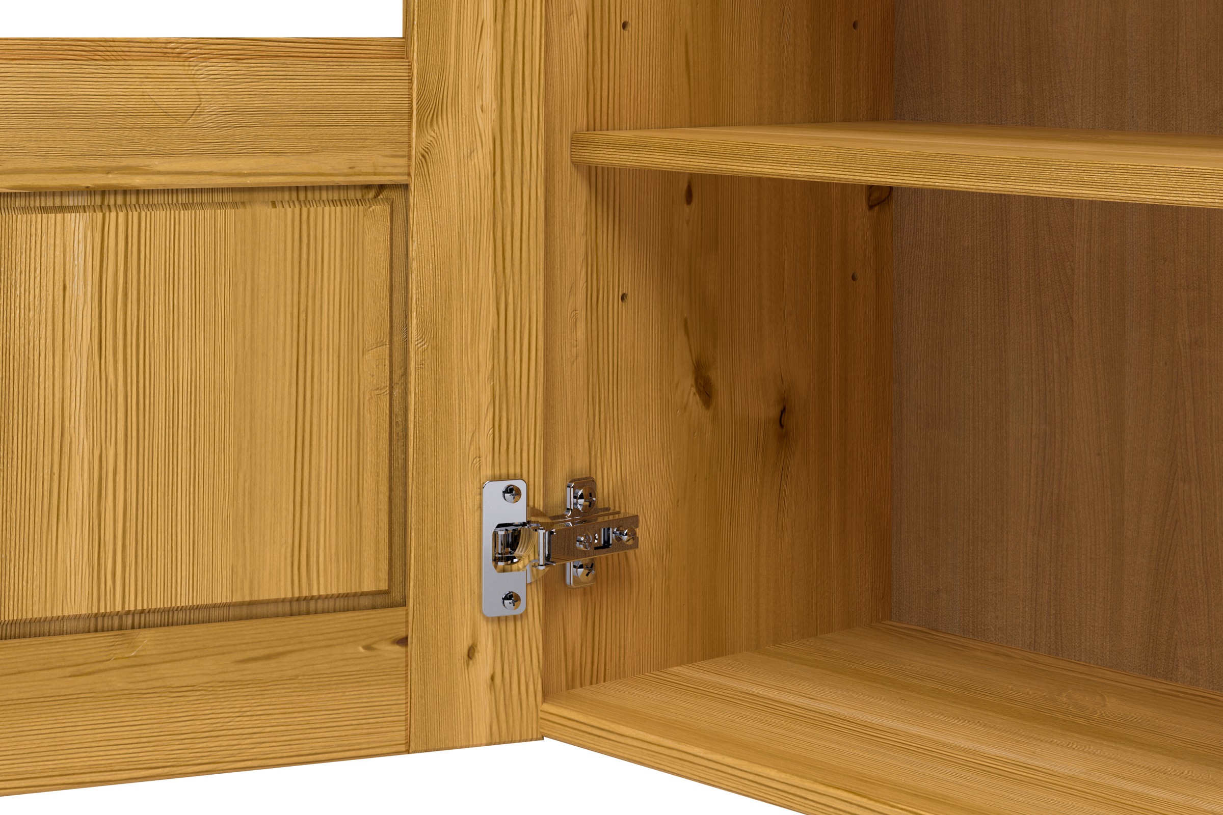 Home affaire Hängeschrank »Alby2«, Mit Metallgriffen und Glastüren, Breite 50 cm