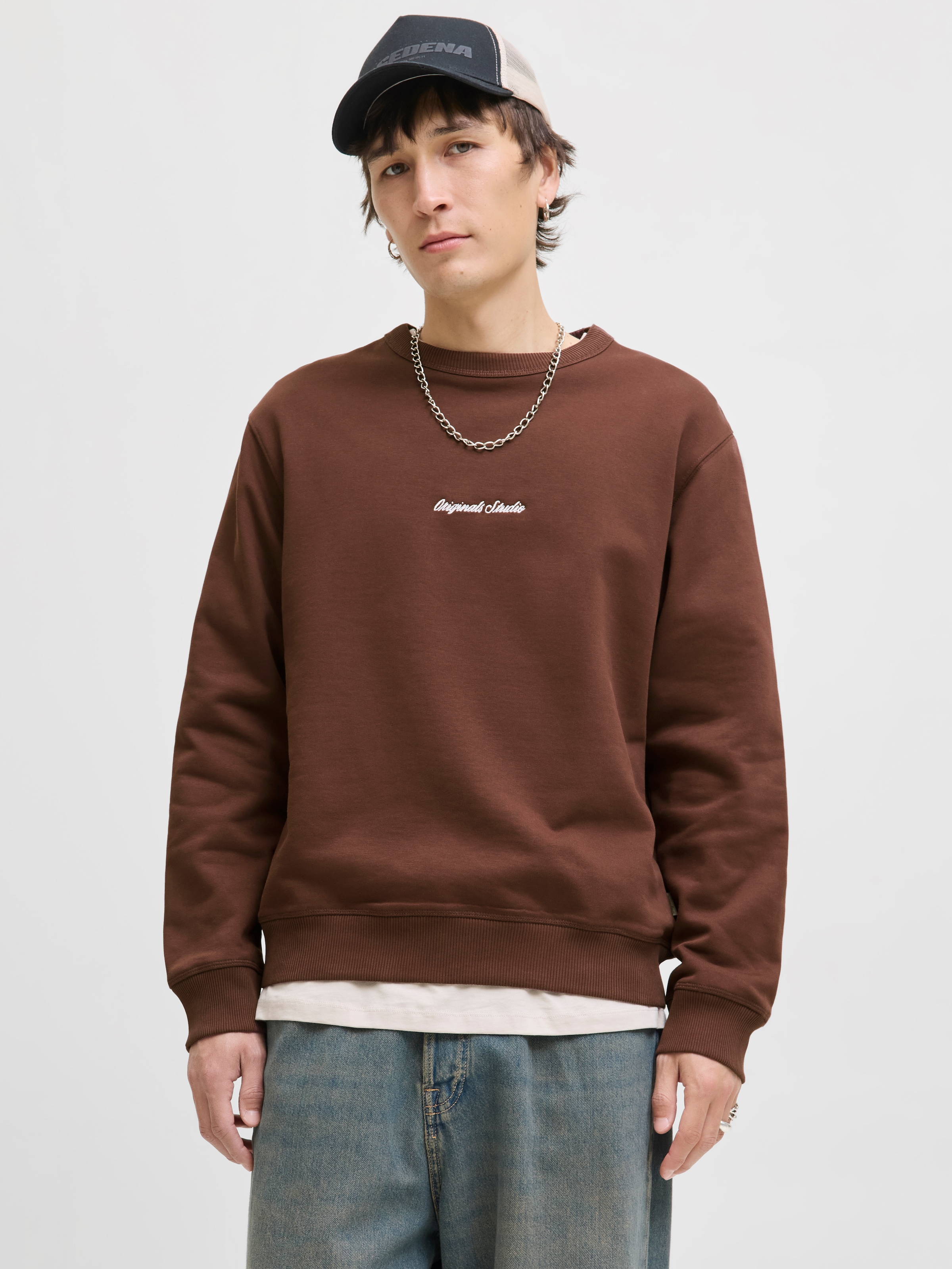 Jack & Jones Sweatshirt "JORNORREBRO EMB SWEAT CREW NOOS" günstig online kaufen