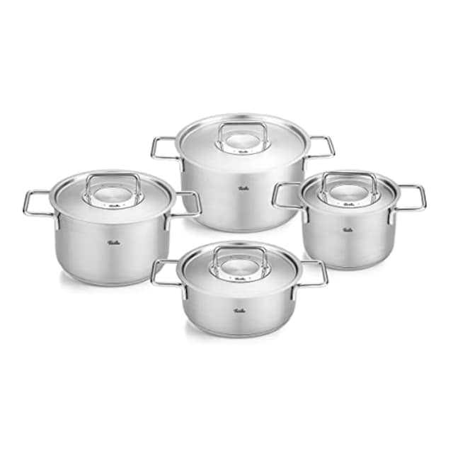 20cm), Pure Collection«, Fissler Germany Bratentopf tlg., 16/20/24 4 18/10, Made (Set, | »Fissler in Topf-Set Kochtopf BAUR kaufen Edelstahl +