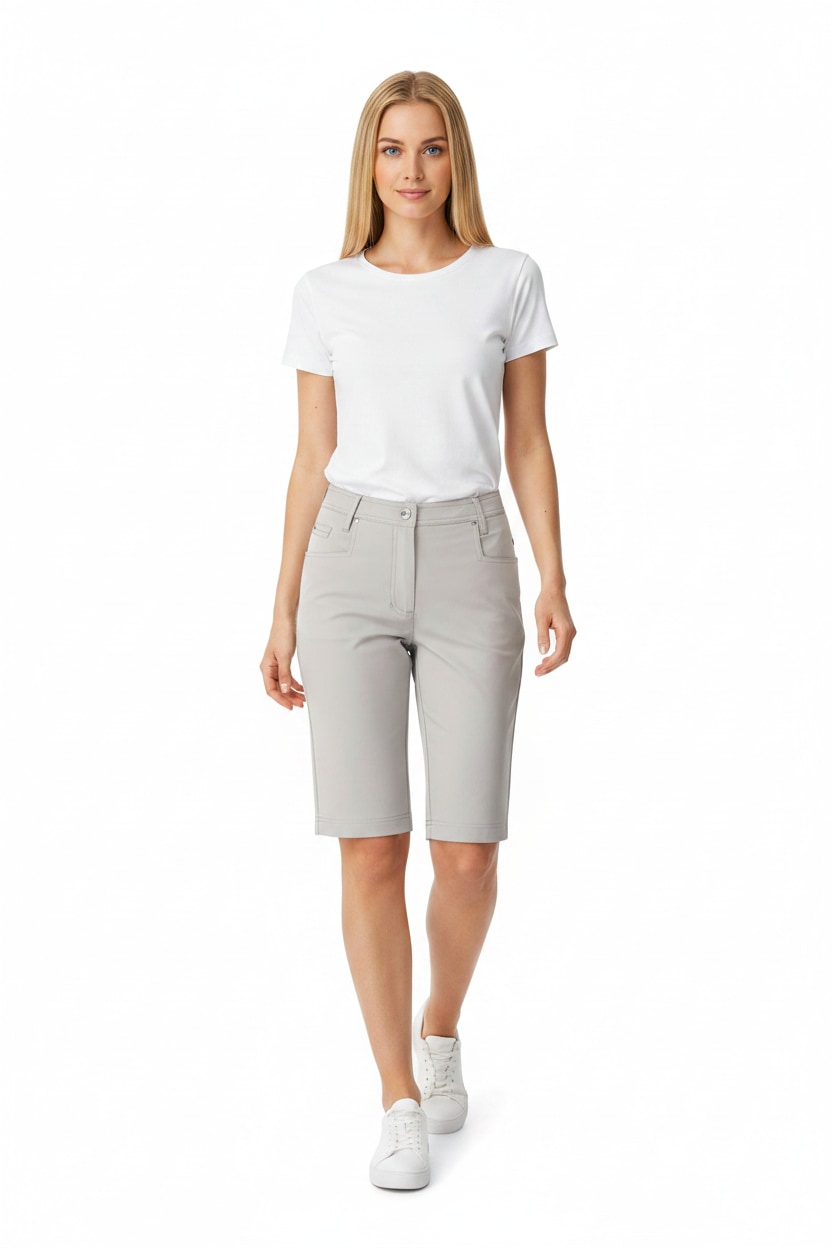 DEPROC Active Shorts "KENORA URBAN Trekkingshorts Damen" In melierter Optik