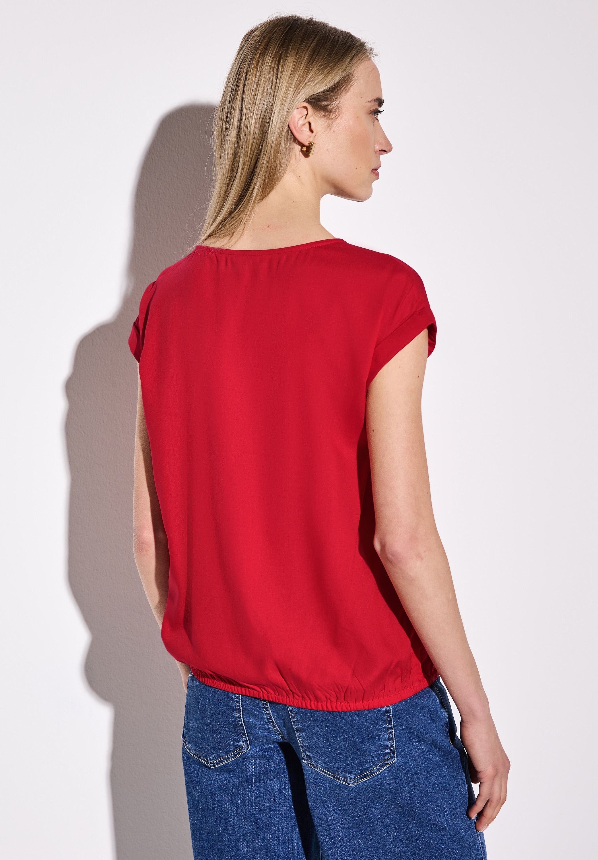 STREET ONE Hemdbluse, aus softer Viskose