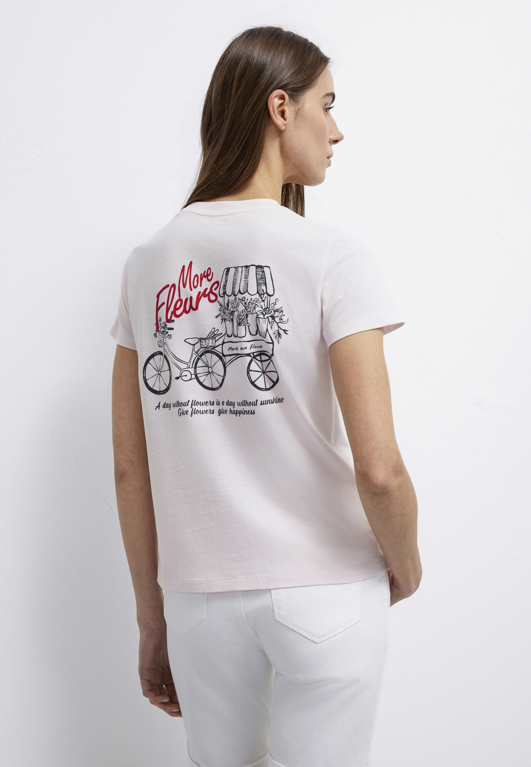 Mavi T-Shirt »FLOWER PRINTED TSHIRT« T-Shirt Oversize