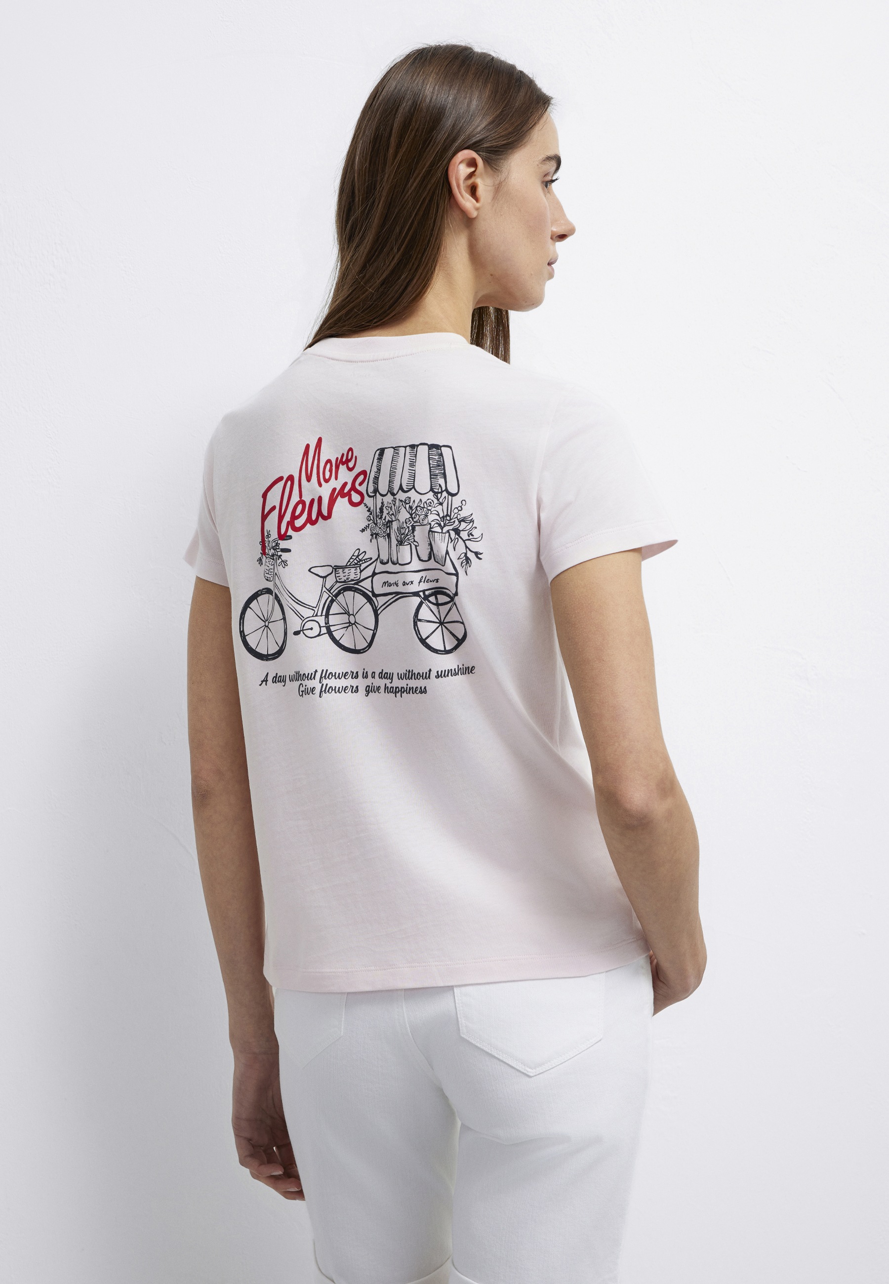 Mavi T-Shirt "FLOWER PRINTED TSHIRT" T-Shirt Oversize günstig online kaufen