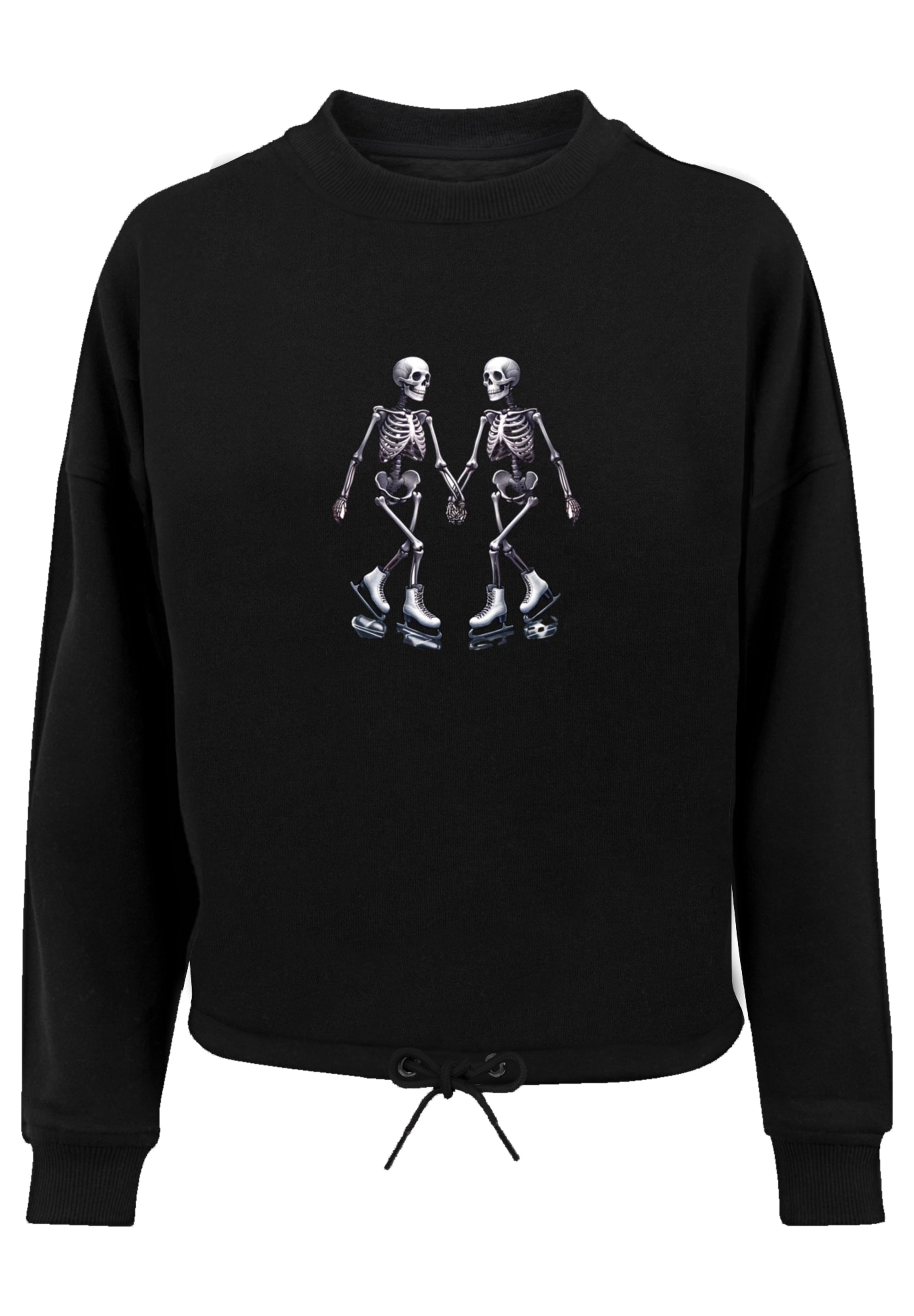 F4NT4STIC Sweatshirt »Skelettpaar Eislaufen Valentinstagsgeschenk«, Premium Qualität