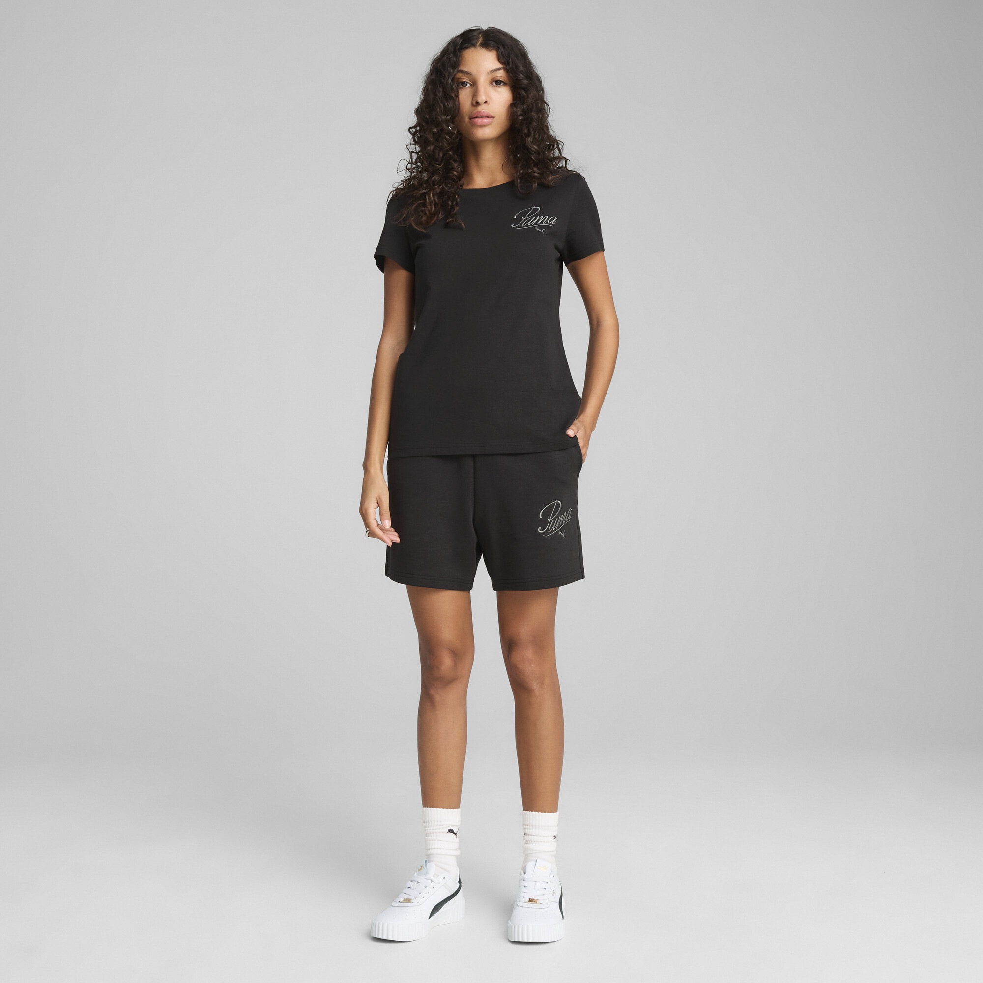 PUMA T-Shirt »ESS SCRIPT T-Shirt Damen«