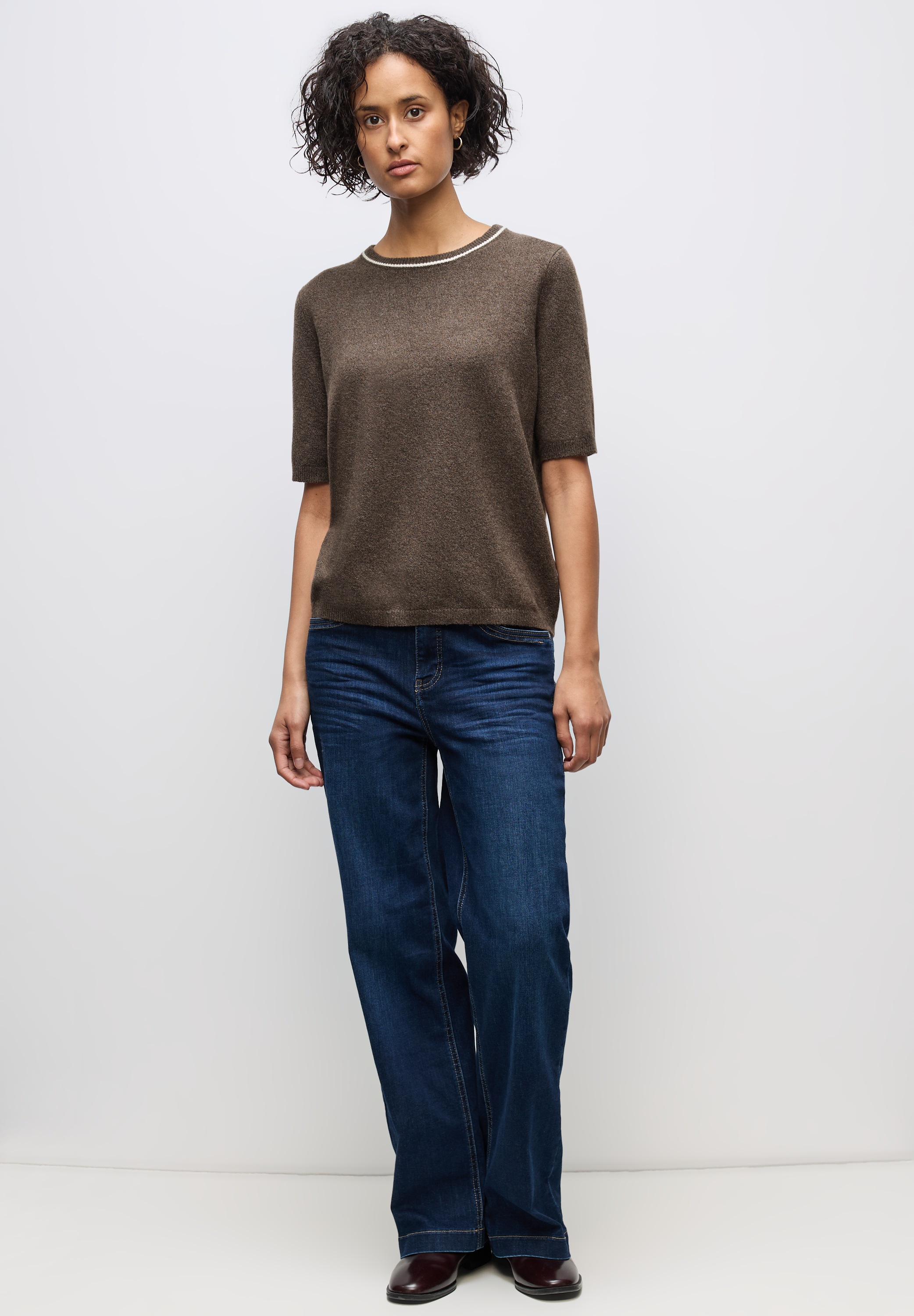 STREET ONE Strickpullover, Feinstrick