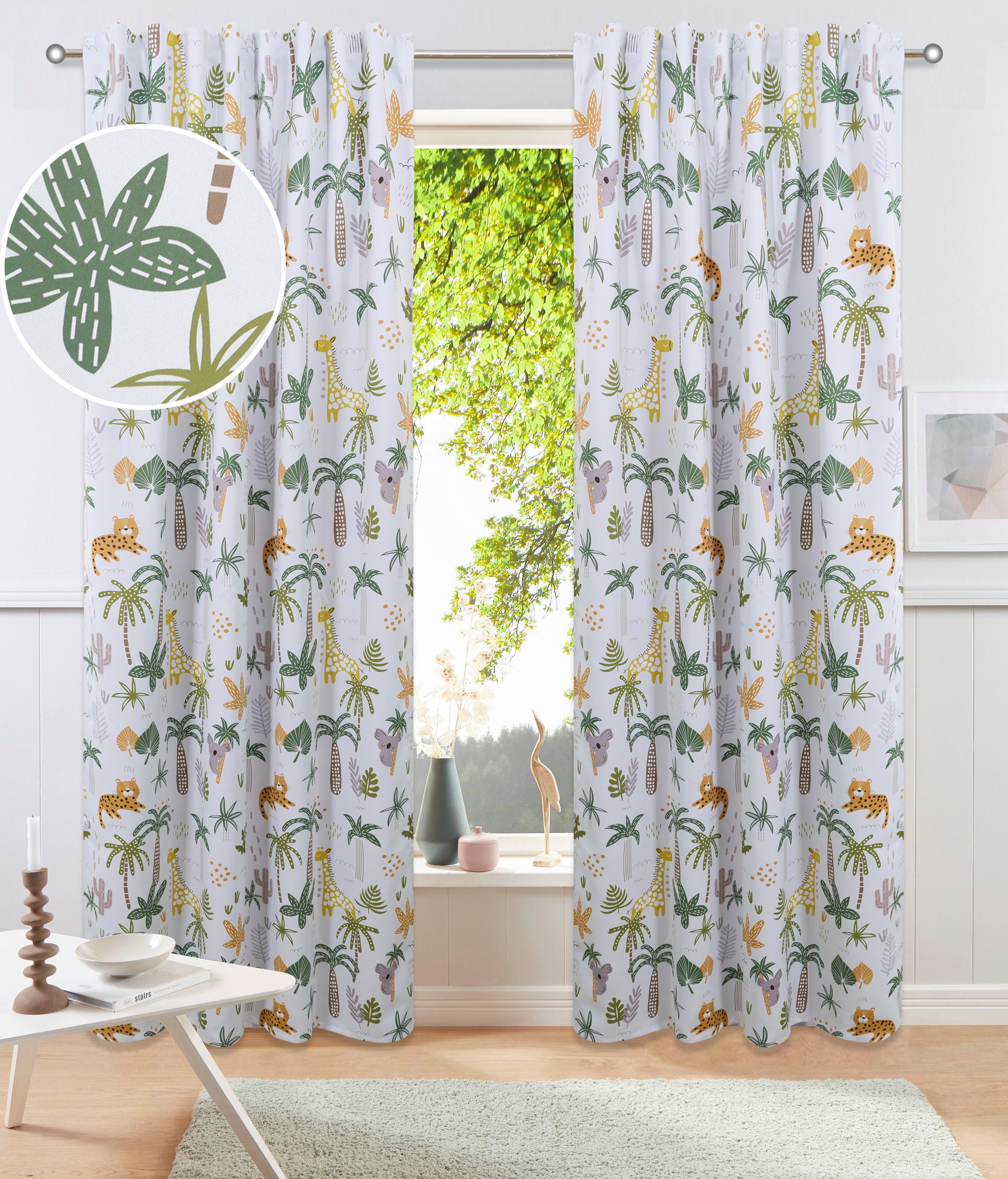 OTTO home Gardine "Lavisha" Multifunktionsband 1 Stk. tlg. günstig online kaufen