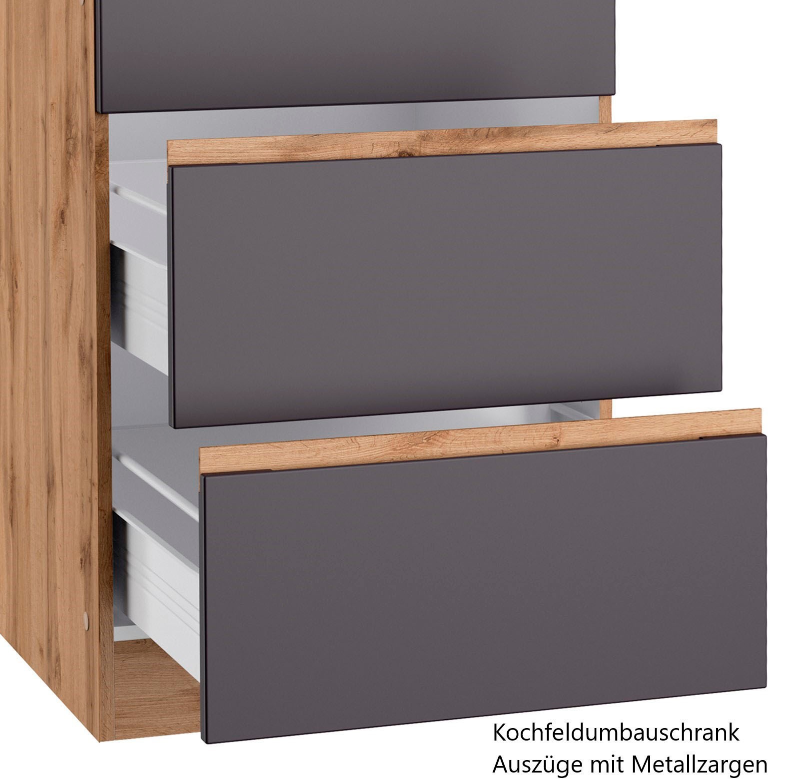 KOCHSTATION Winkelküche »KS-Riesa«, Stellbreite 390/180 cm, ohne E-Geräte