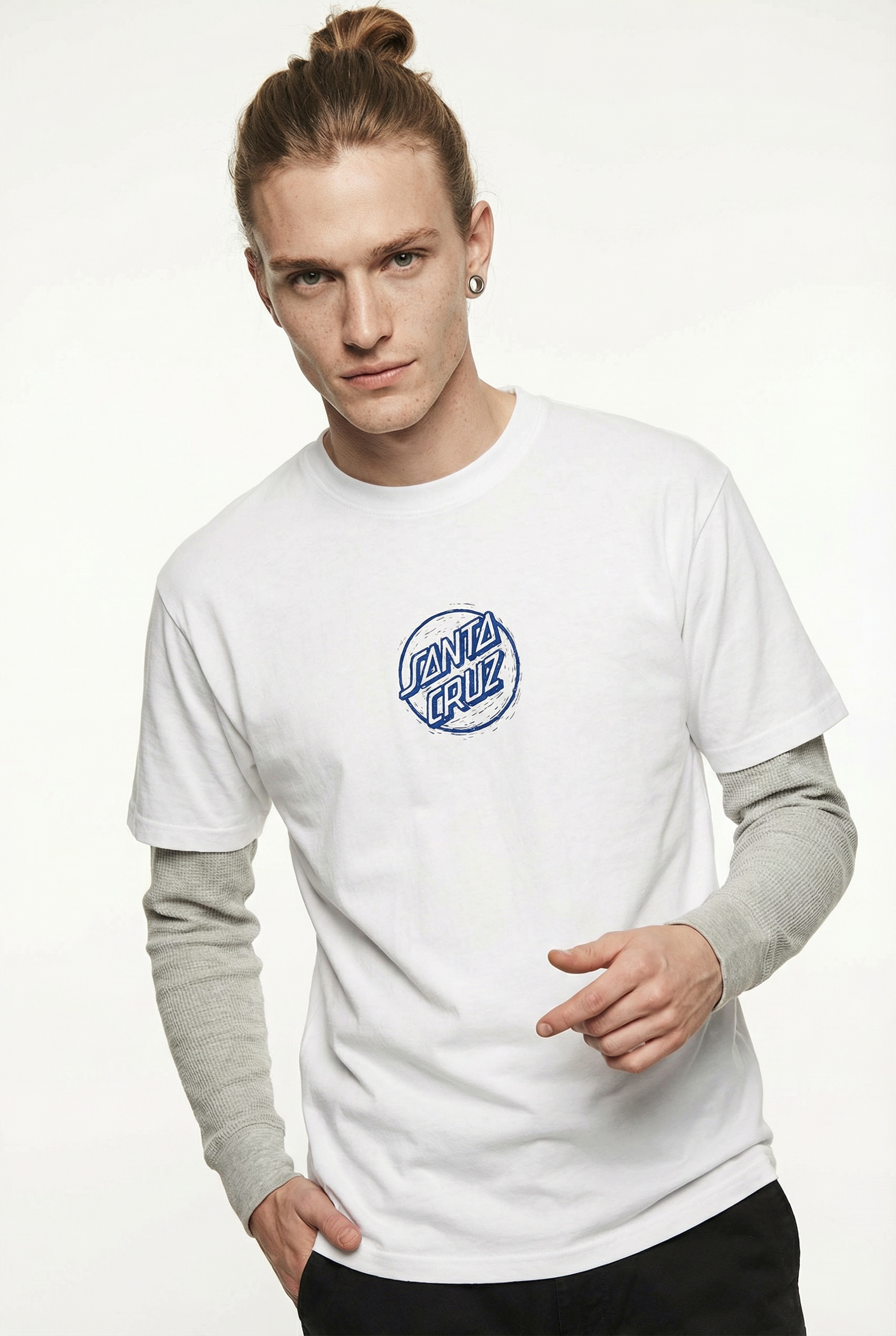 Santa Cruz T-Shirt "STAMPED OPUS FRONT T-SHIRT" für sportliche Aktivitäten, sportlicher Stil, für Sportmode