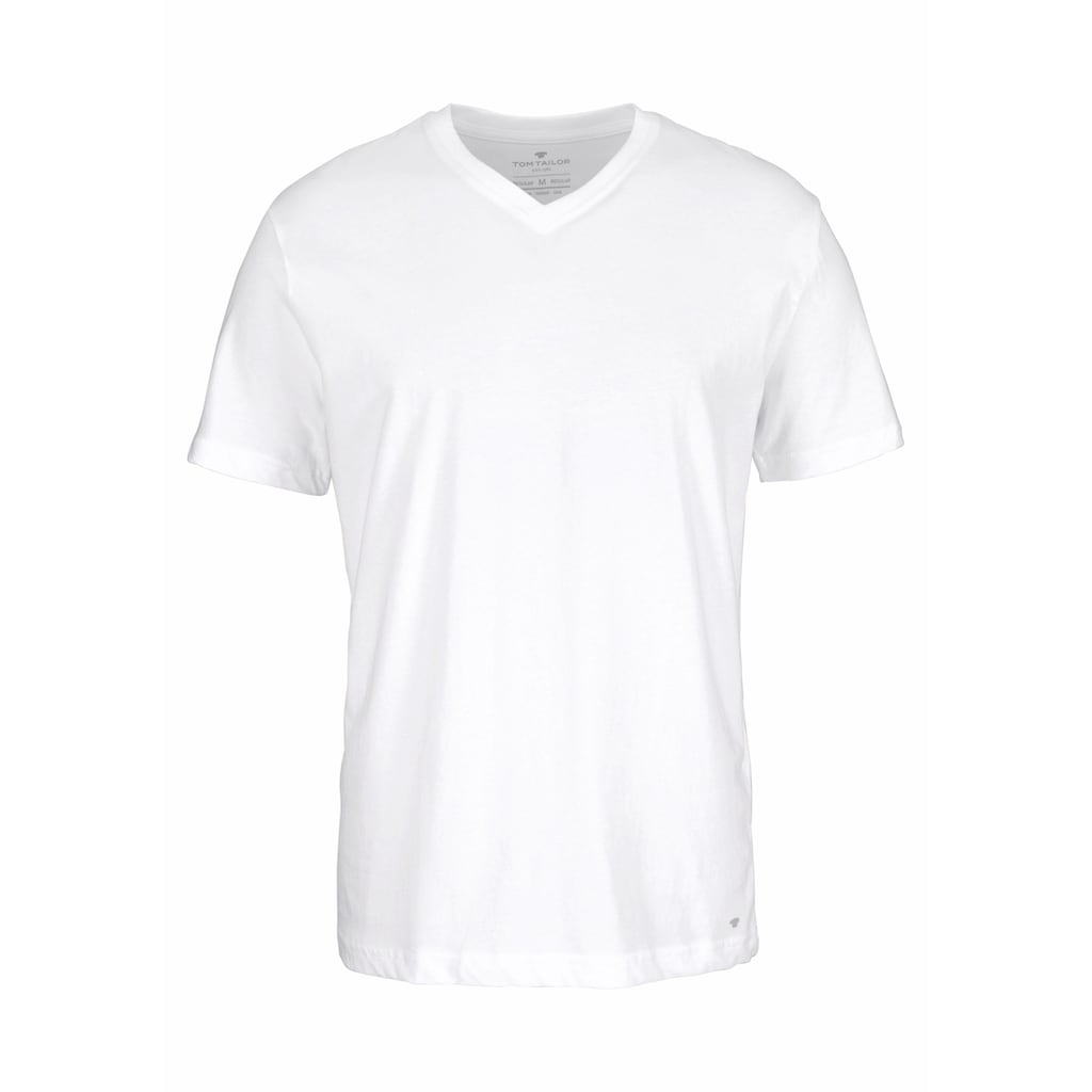 TOM TAILOR T-Shirt, (2er-Pack)