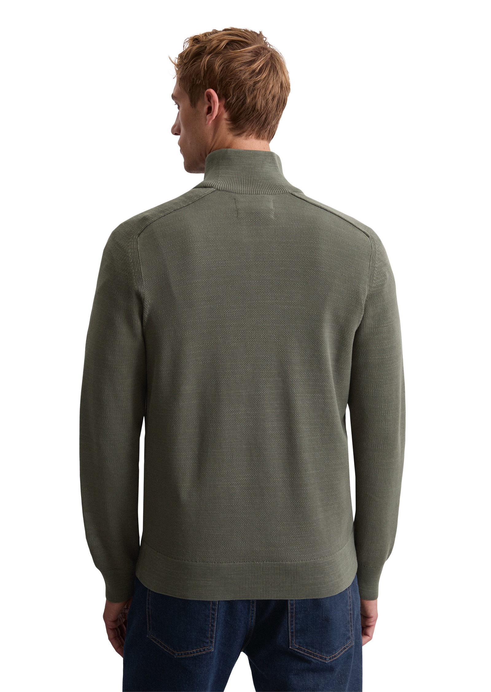Marc O'Polo Cardigan »aus feinem Bio-Baumwoll-Piqué«