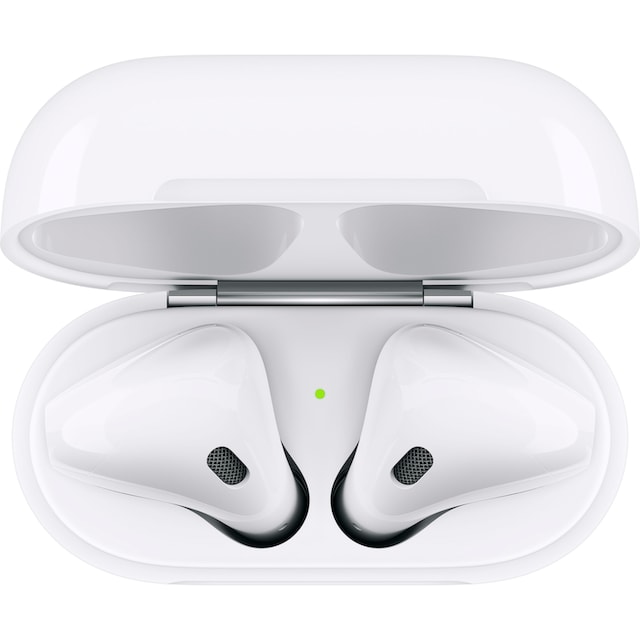 Apple In-Ear-Kopfhörer »AirPods 2. Generation mit Ladecase (2019)«,  Bluetooth, Sprachsteuerung-True Wireless-kompatibel mit Siri- Rauschunterdrückung, Kompatibel mit iPhone,iPad Air / Mini / Pro, Watch,  Mac Mini, iMac | BAUR