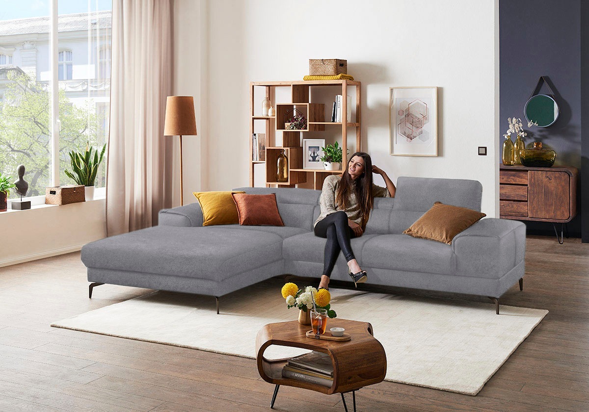 W.SCHILLIG Ecksofa "piedroo, Designsofa mit tollem Sitzkomfort, elegant und günstig online kaufen